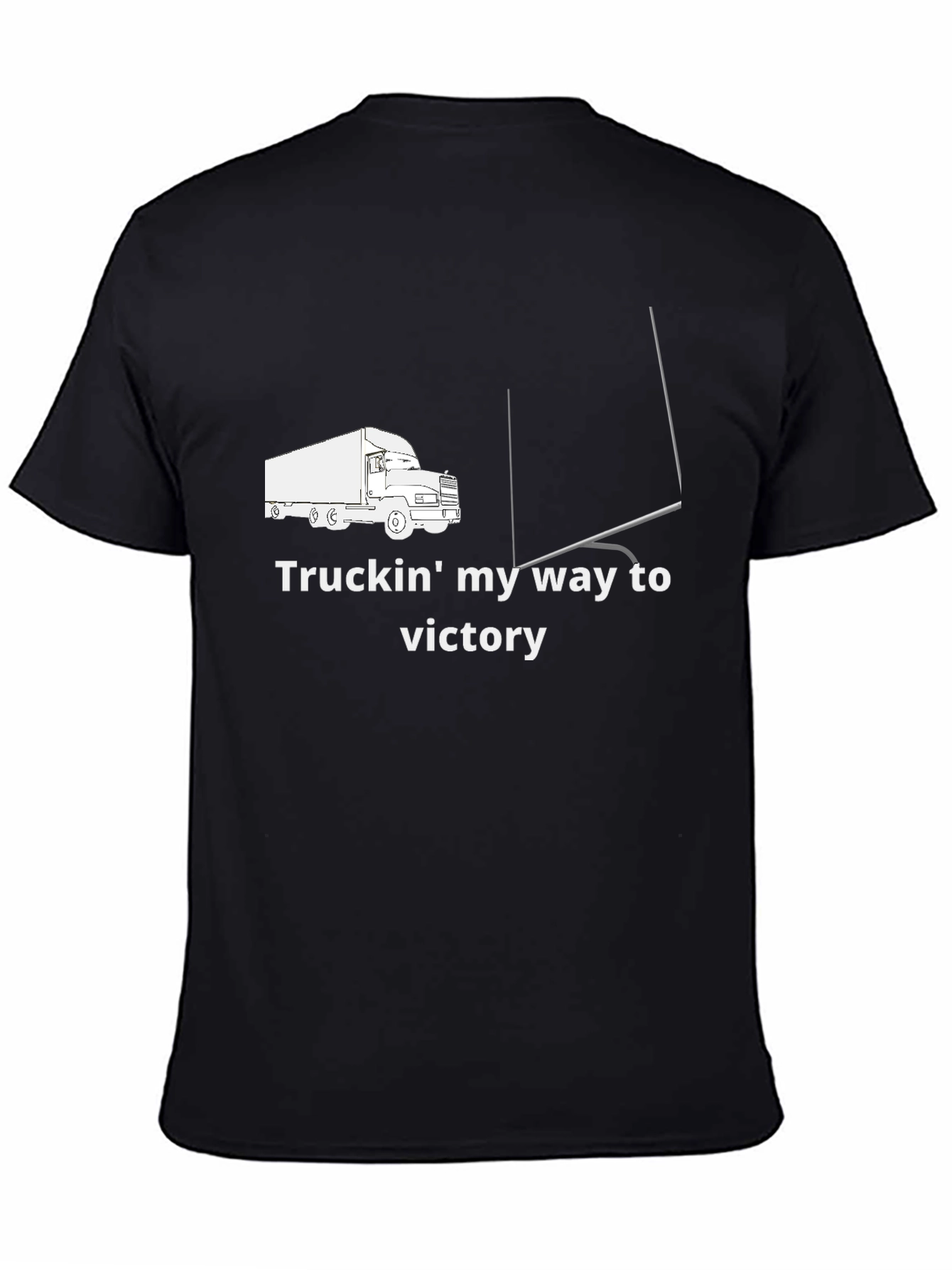 Truckin to Victory Graphic Tee