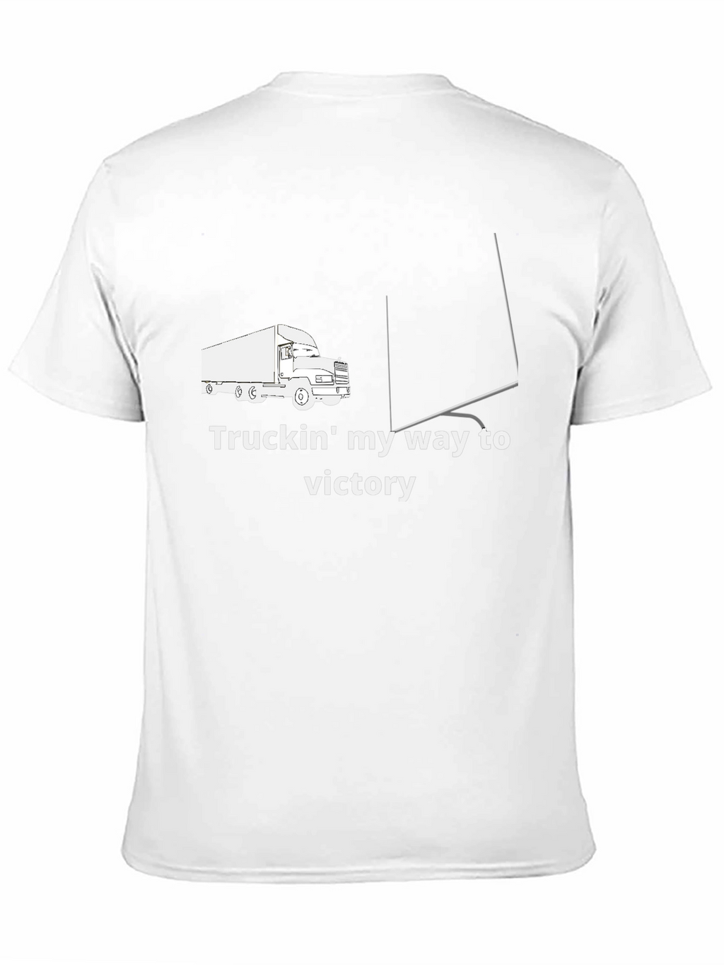 Truckin to Victory Graphic Tee