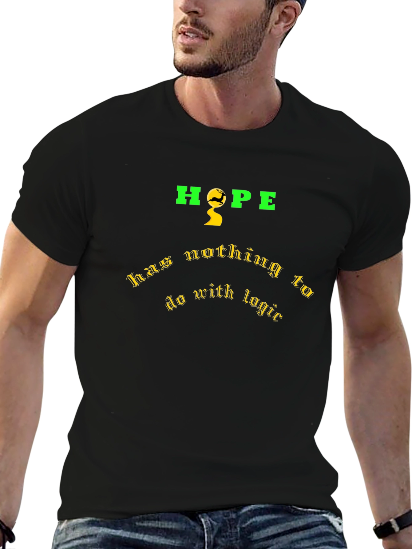 Hope Nothing to Do with Logic Graphic T-Shirt
