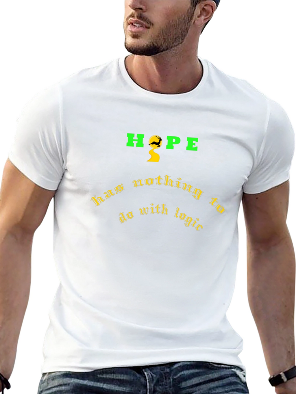 Hope Nothing to Do with Logic Graphic T-Shirt