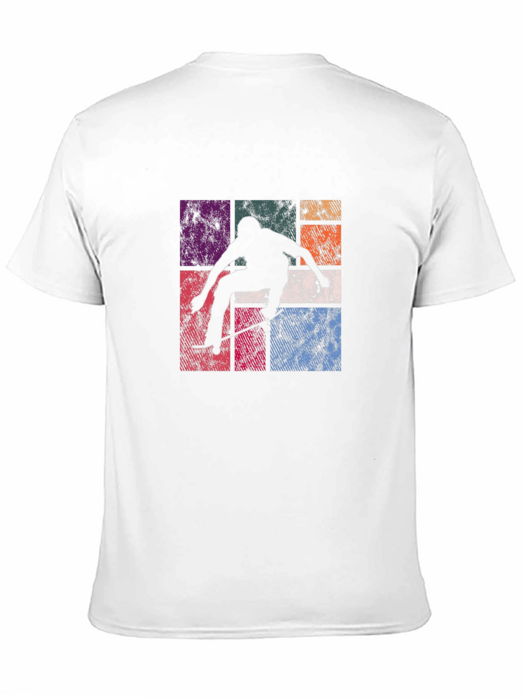 Retro Skater Graphic T-Shirt - Black