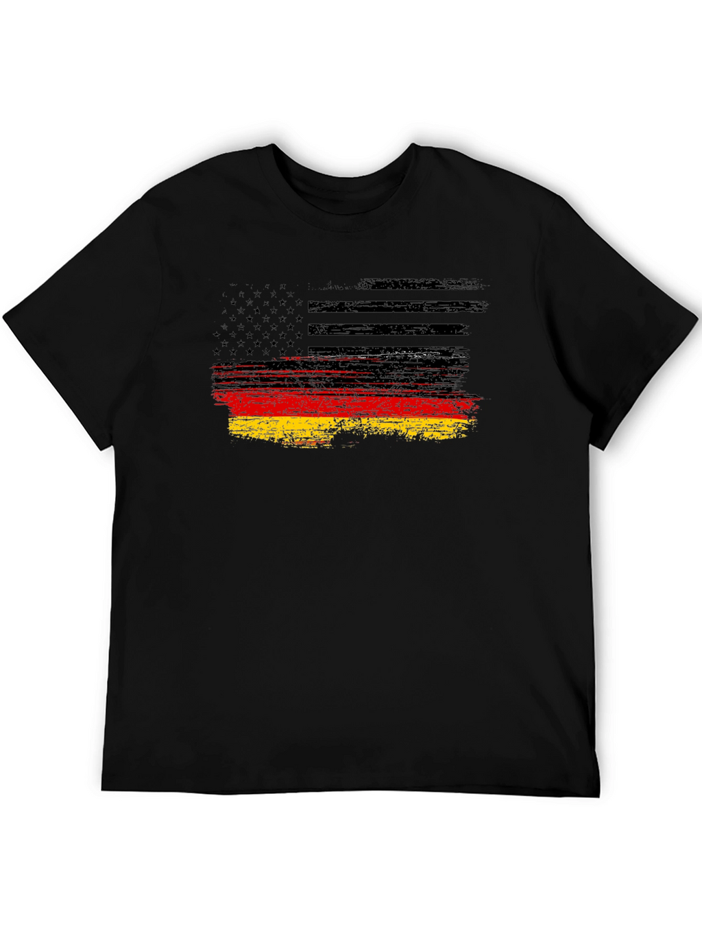 USA Germany Flag Graphic T-Shirt