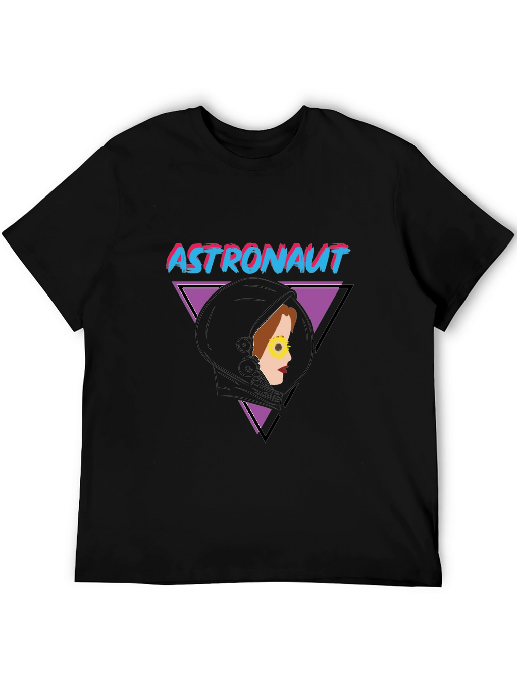Astronaut Retro Graphic T-Shirt