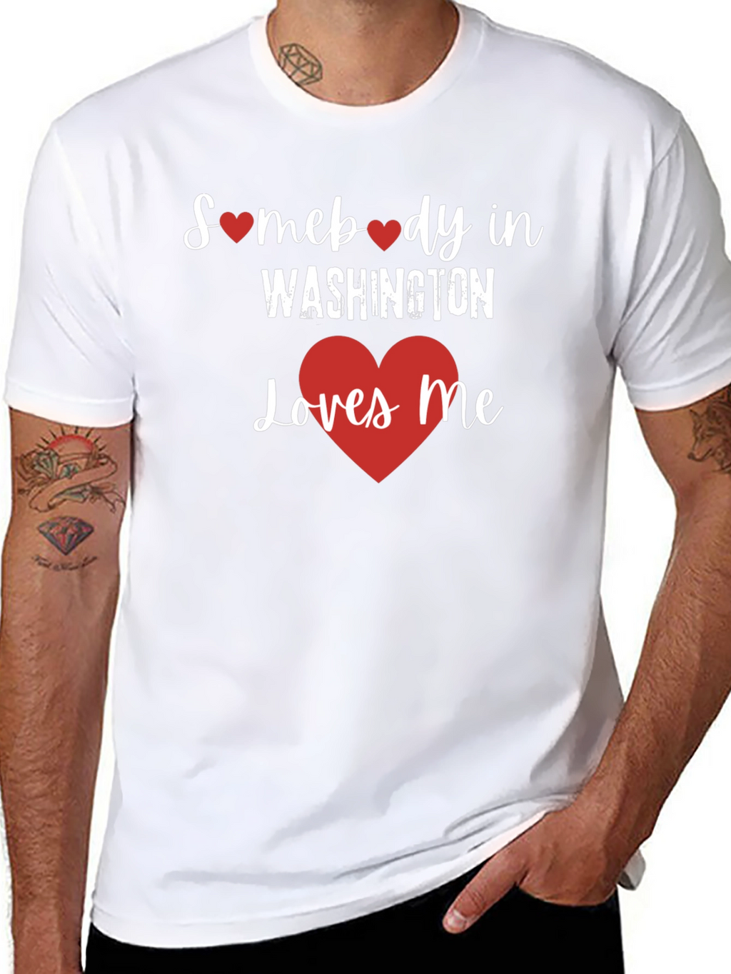 Washington Loves Me T-Shirt