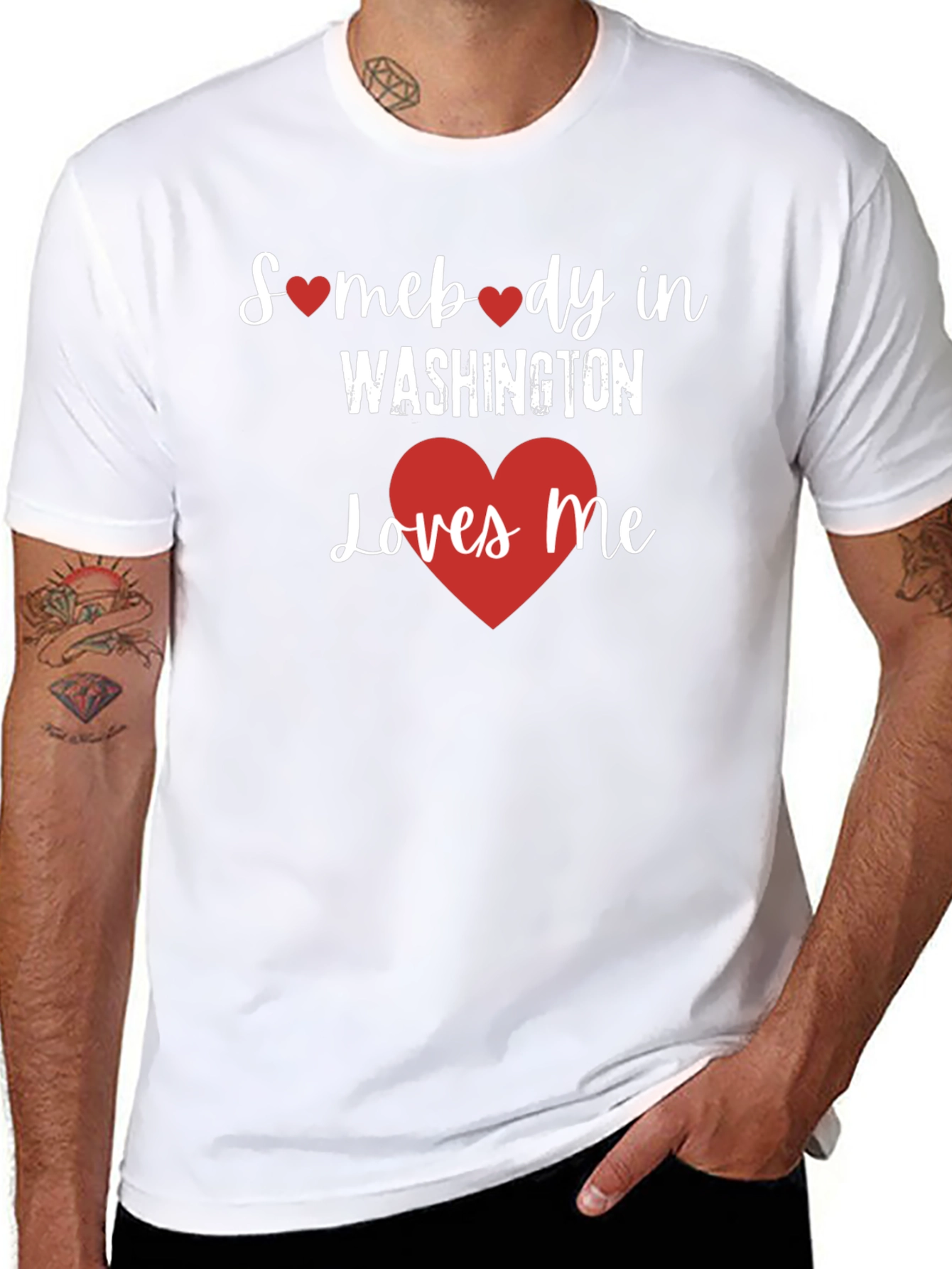 Washington Loves Me T-Shirt