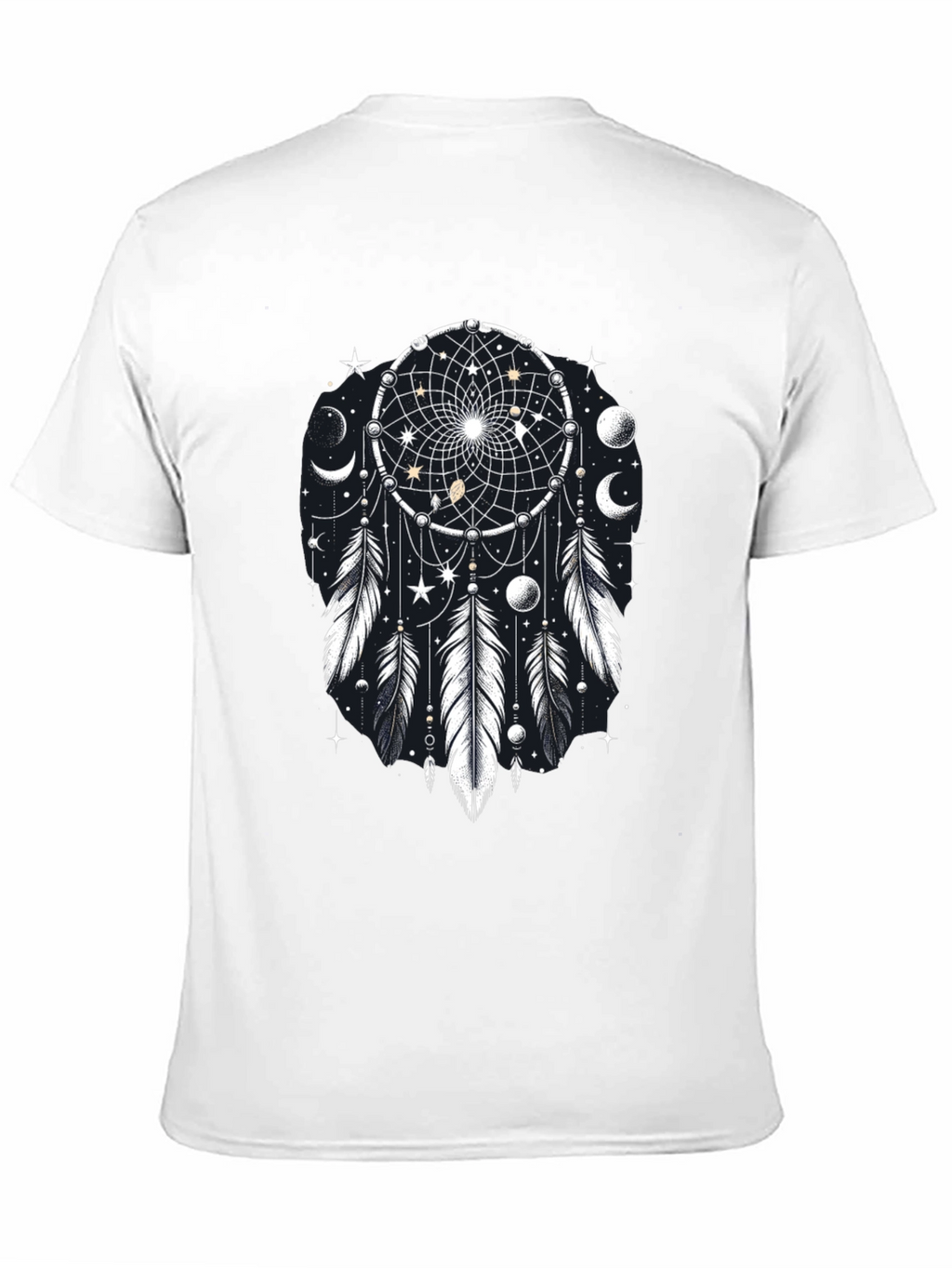 Dream Catcher Graphic Tee - Celestial Black T-Shirt