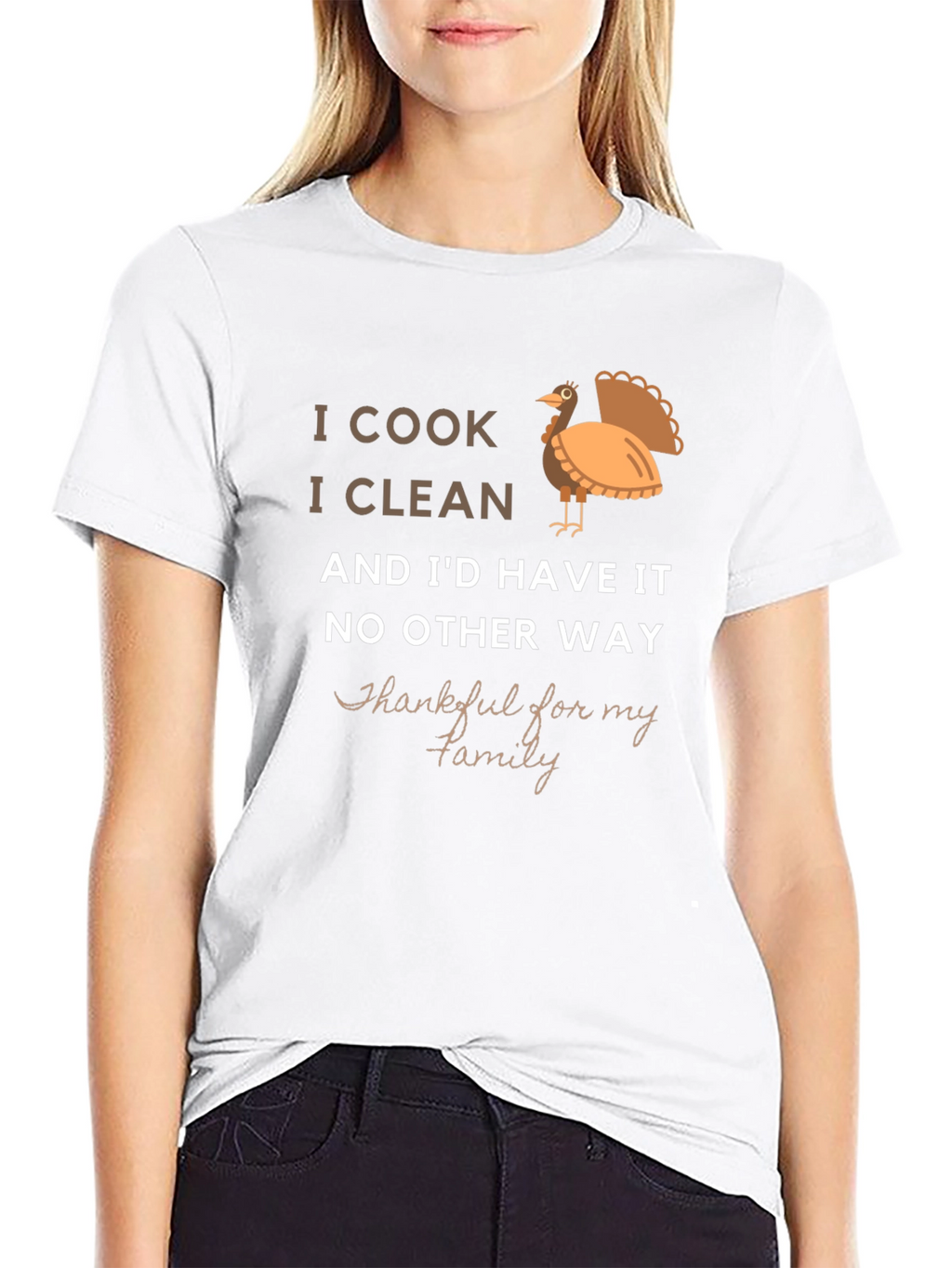 I Cook I Clean Thanksgiving T-Shirt