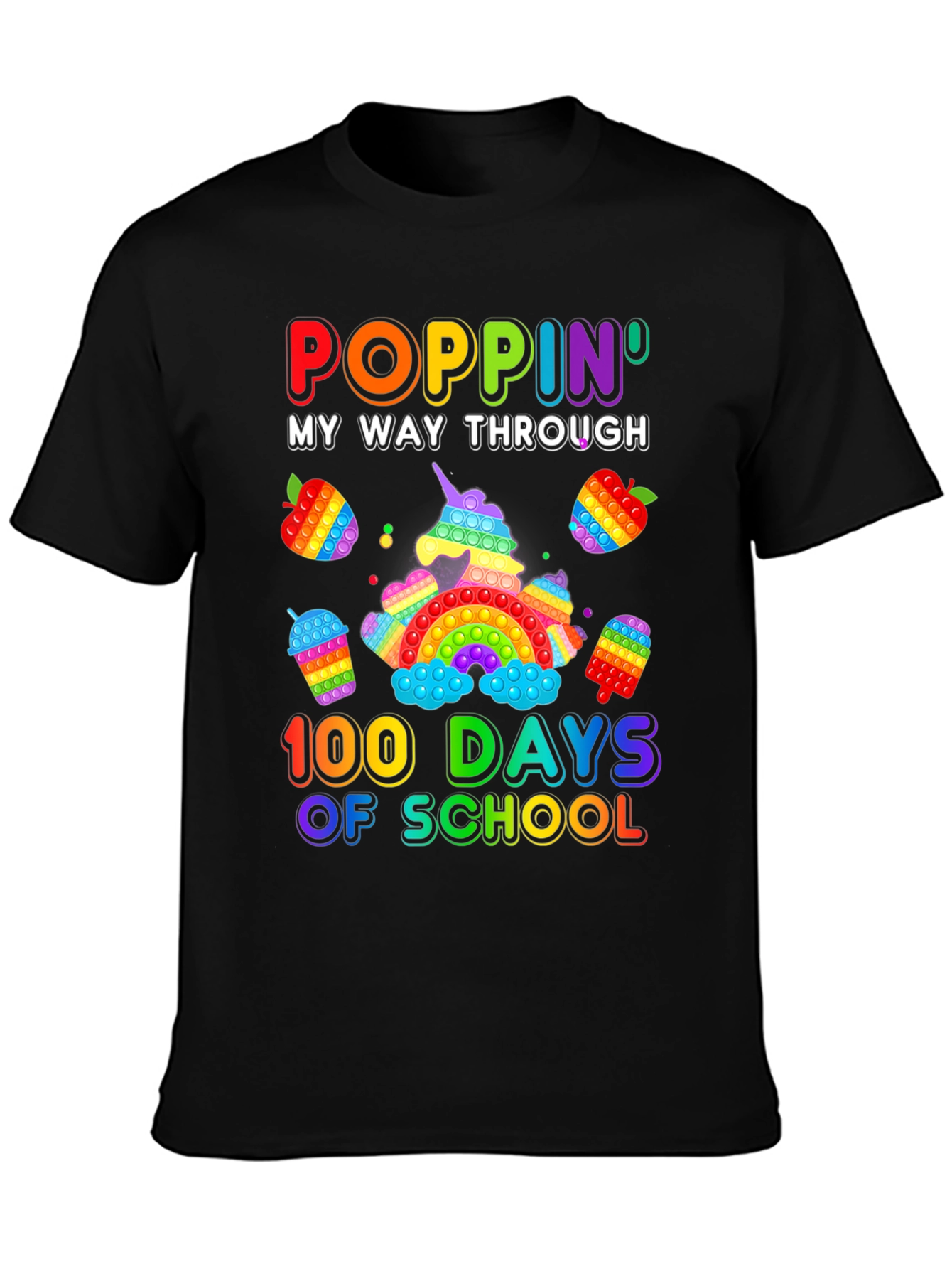 Poppin 100 Days of School T-Shirt