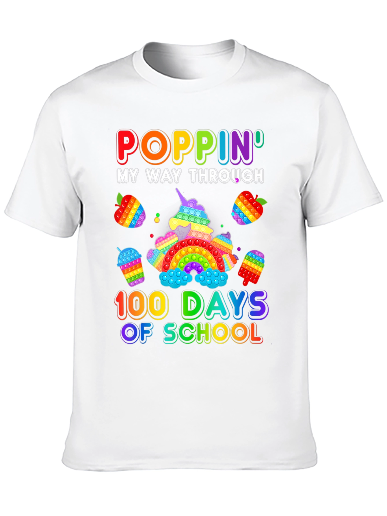 Poppin 100 Days of School T-Shirt