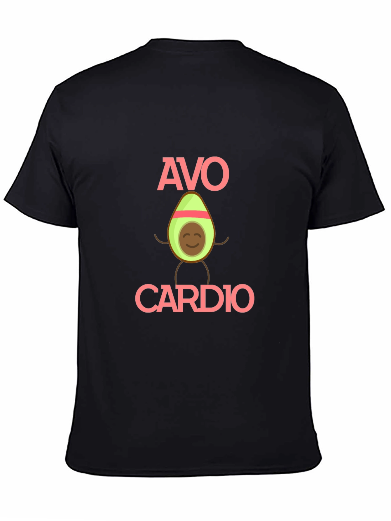 Avo Cardio Mens Black T-Shirt