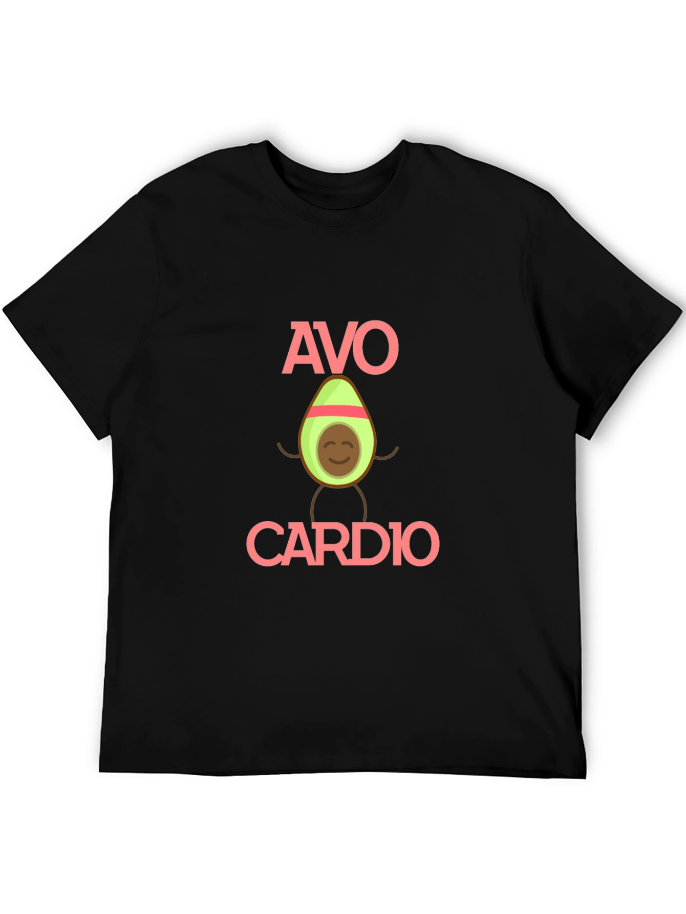 Avo Cardio Mens Black T-Shirt