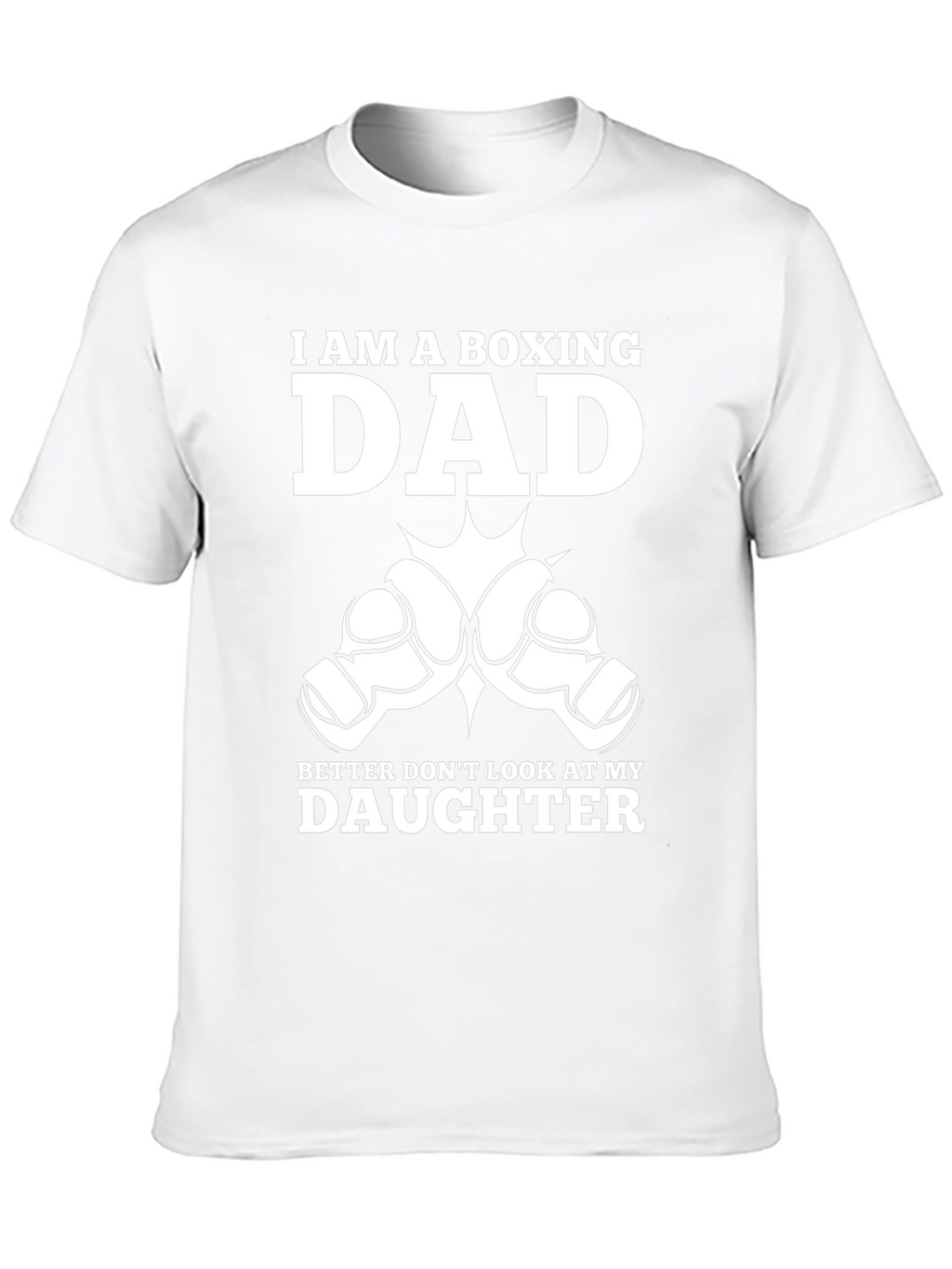Boxing Dad T-Shirt - Protective Father Tee