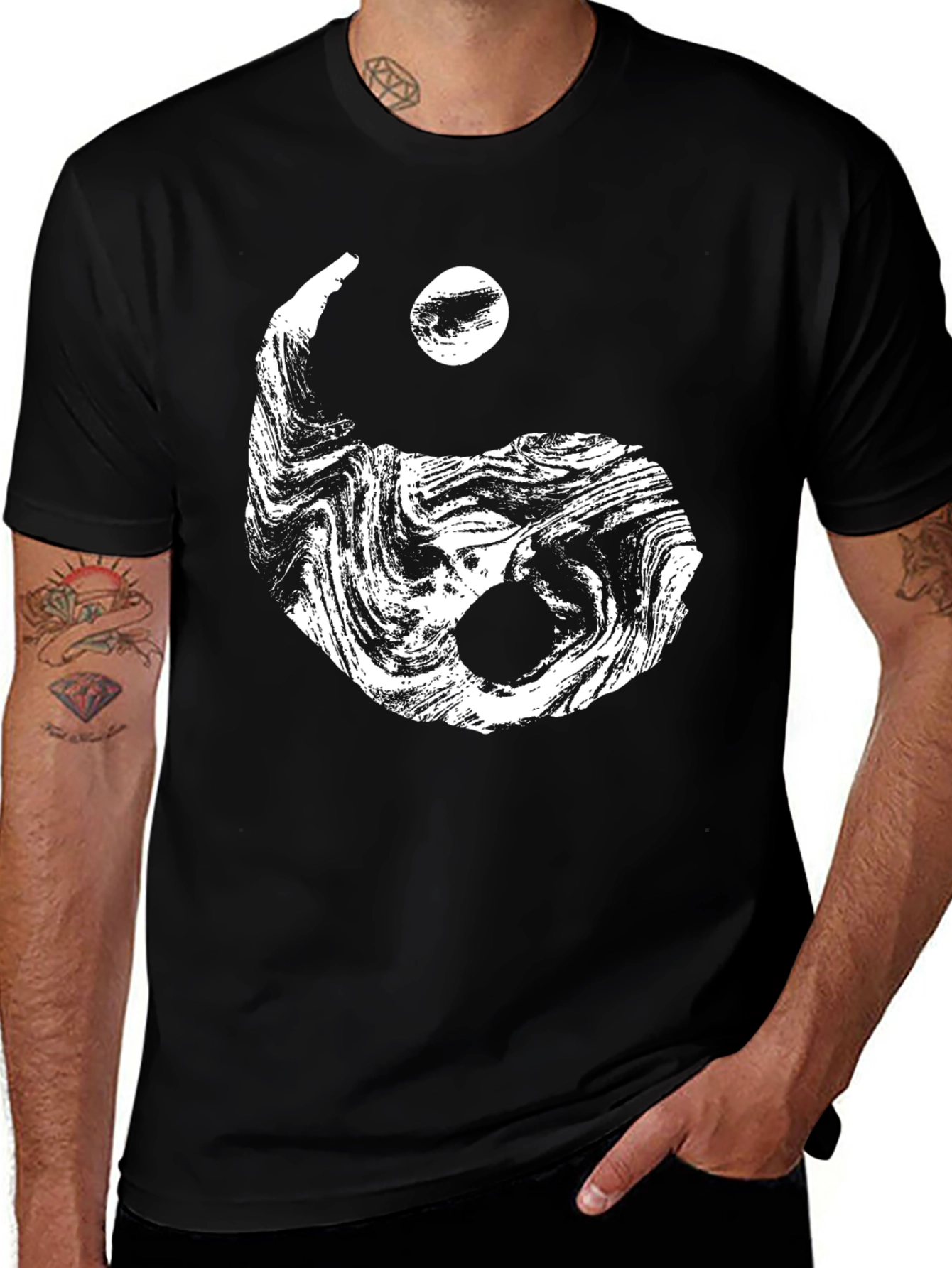 Yin Yang Graphic Tee - Balance & Style
