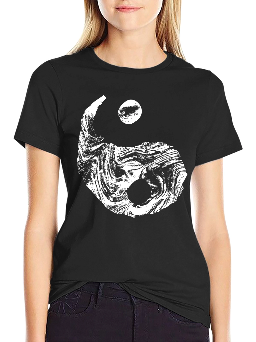 Yin Yang Graphic Tee - Balance & Style