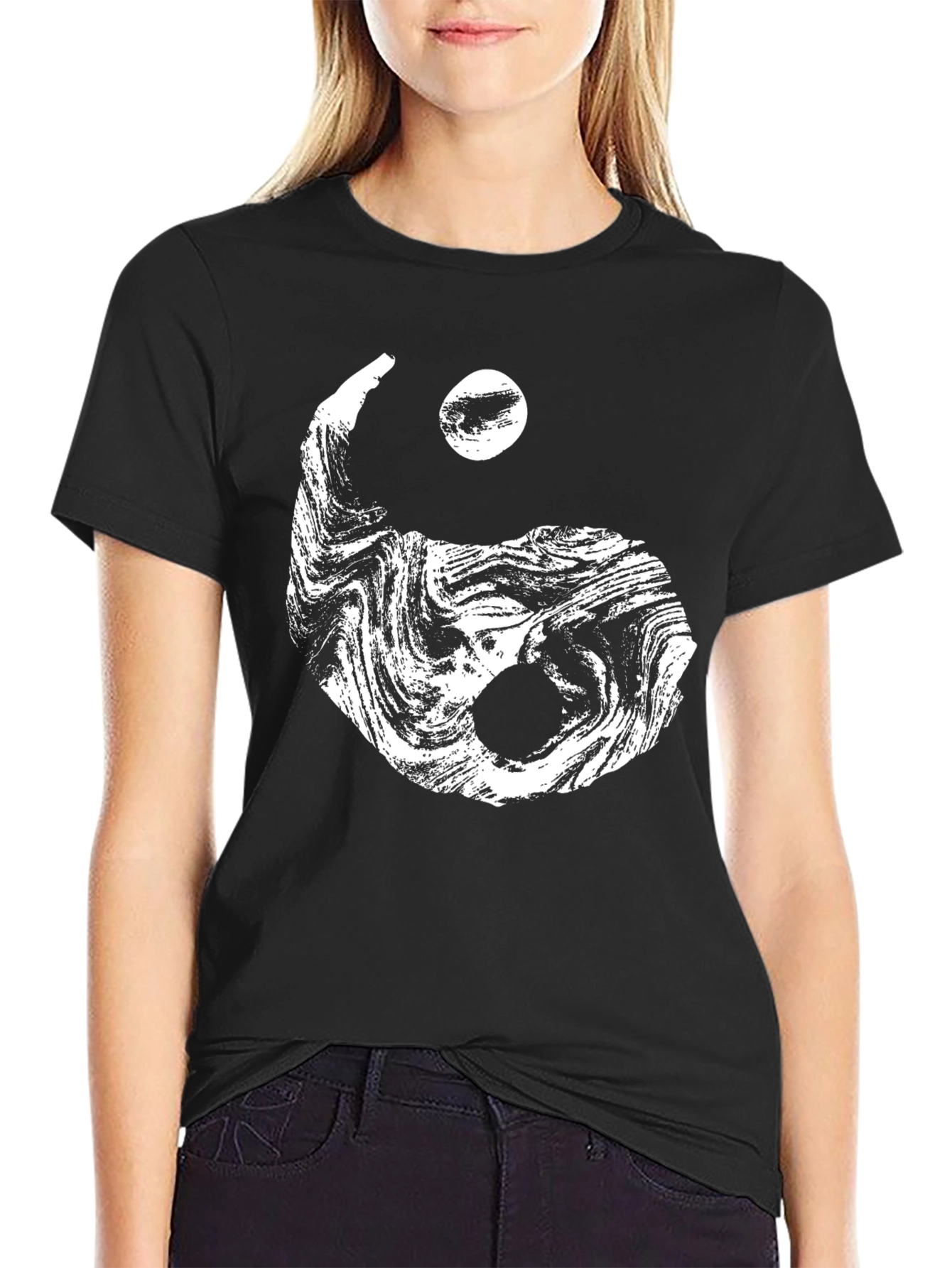 Yin Yang Graphic Tee - Balance & Style