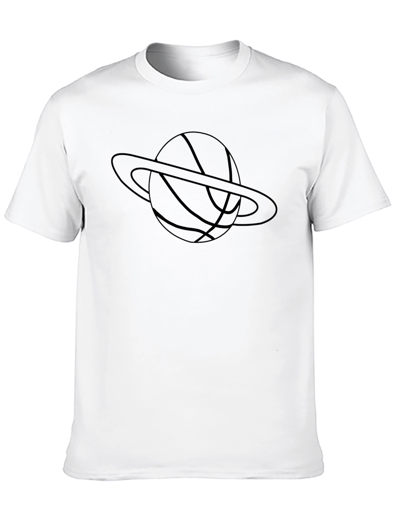 Basketball Planet Graphic T-Shirt