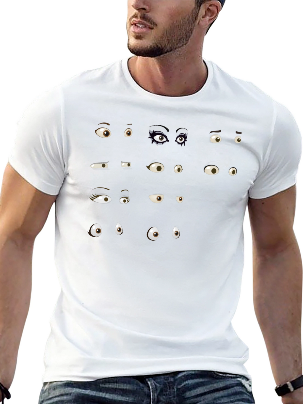 Eye See You: Unique Graphic T-Shirt