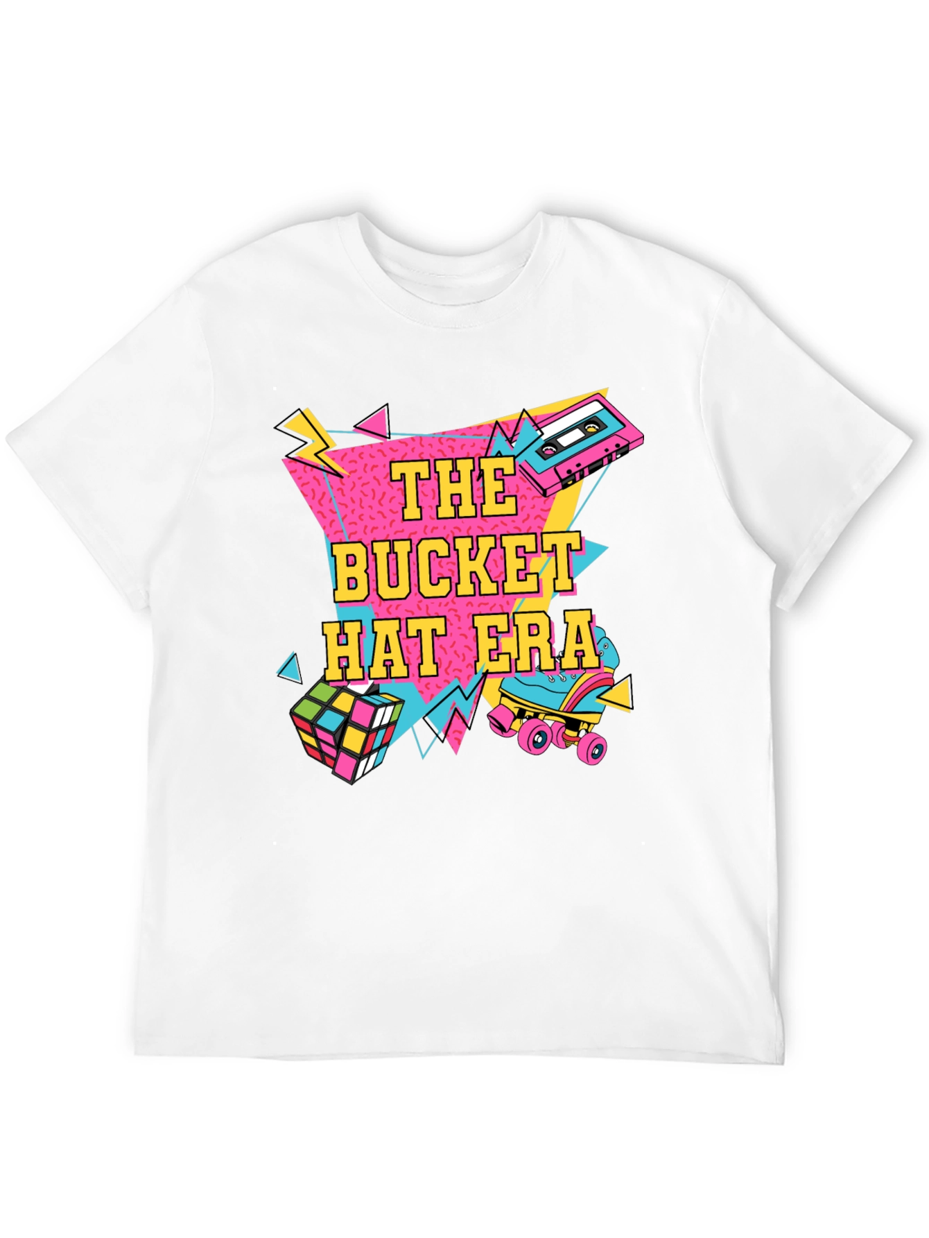 Retro 80s The Bucket Hat Era Graphic Tee