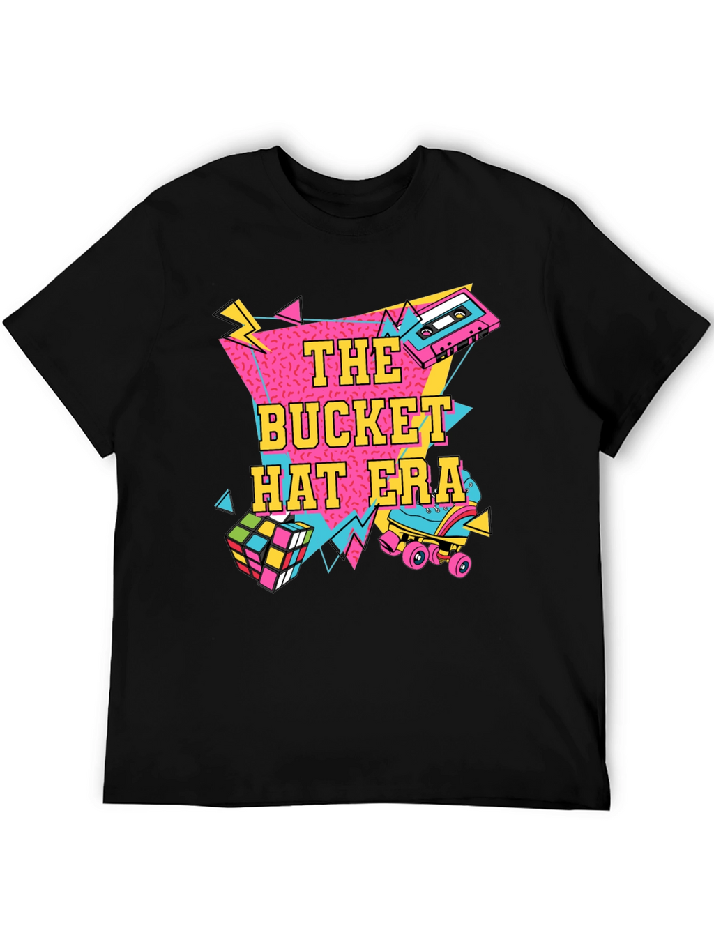 Retro 80s The Bucket Hat Era Graphic Tee