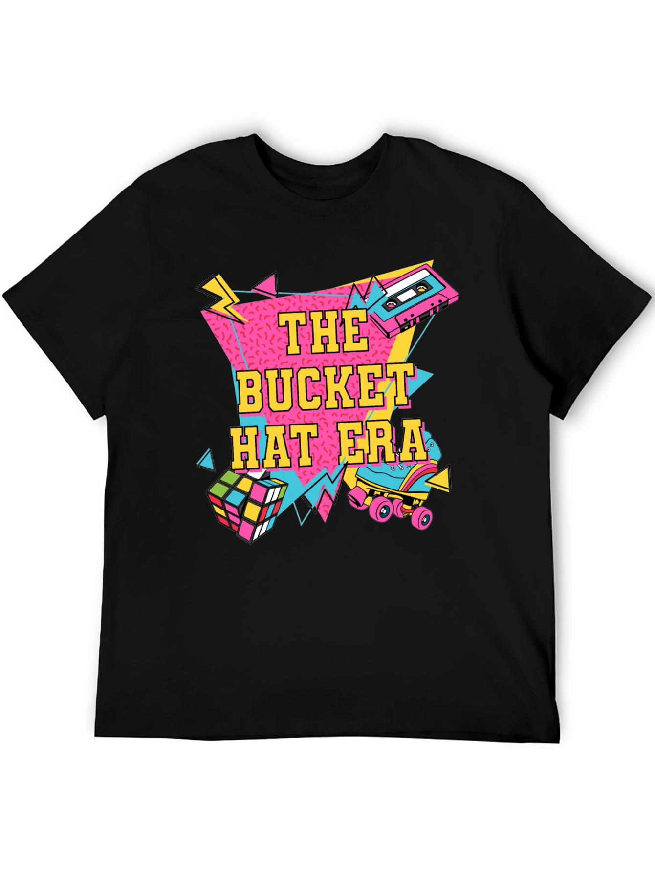 Retro 80s The Bucket Hat Era Graphic Tee