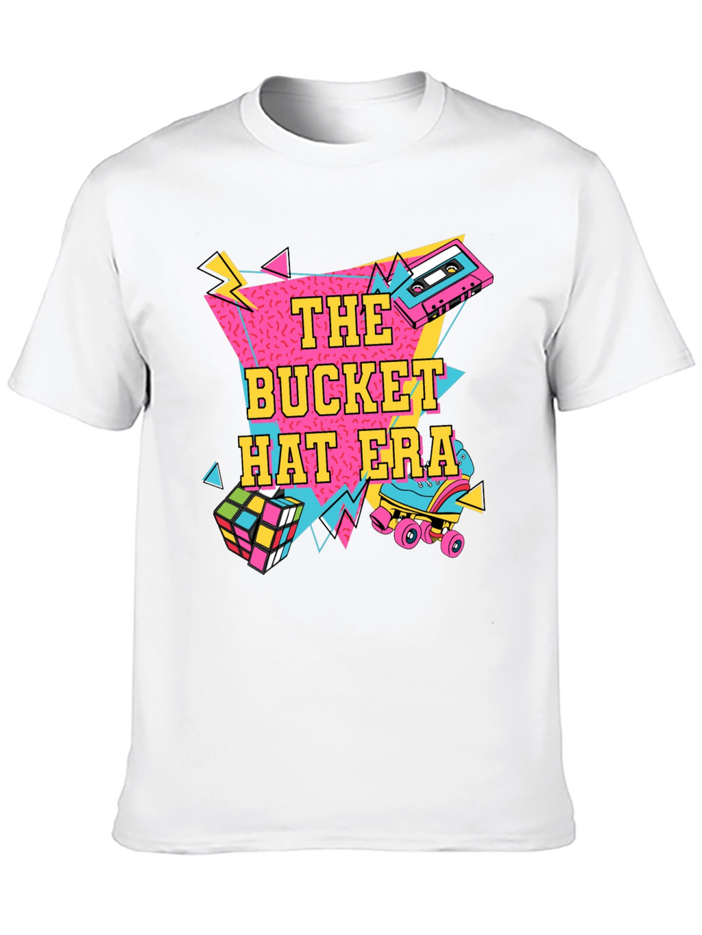 Retro 80s The Bucket Hat Era Graphic Tee