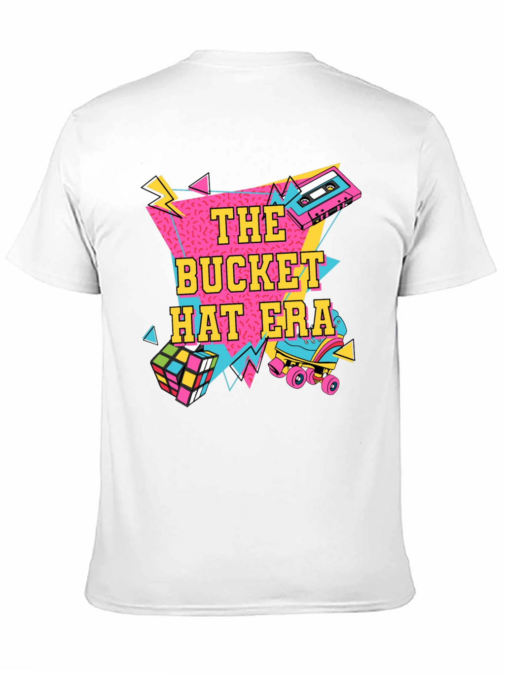 Retro 80s The Bucket Hat Era Graphic Tee
