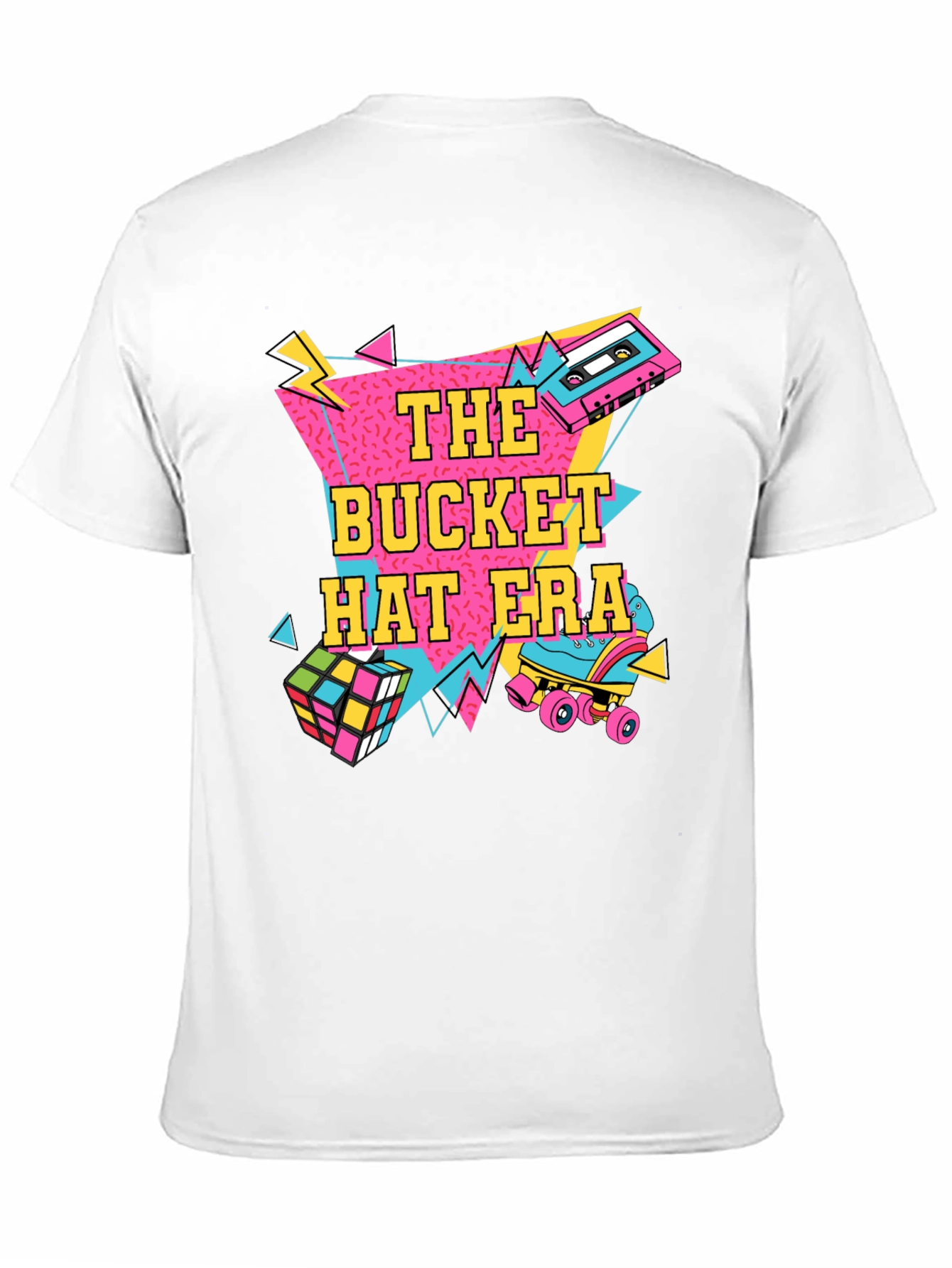 Retro 80s The Bucket Hat Era Graphic Tee