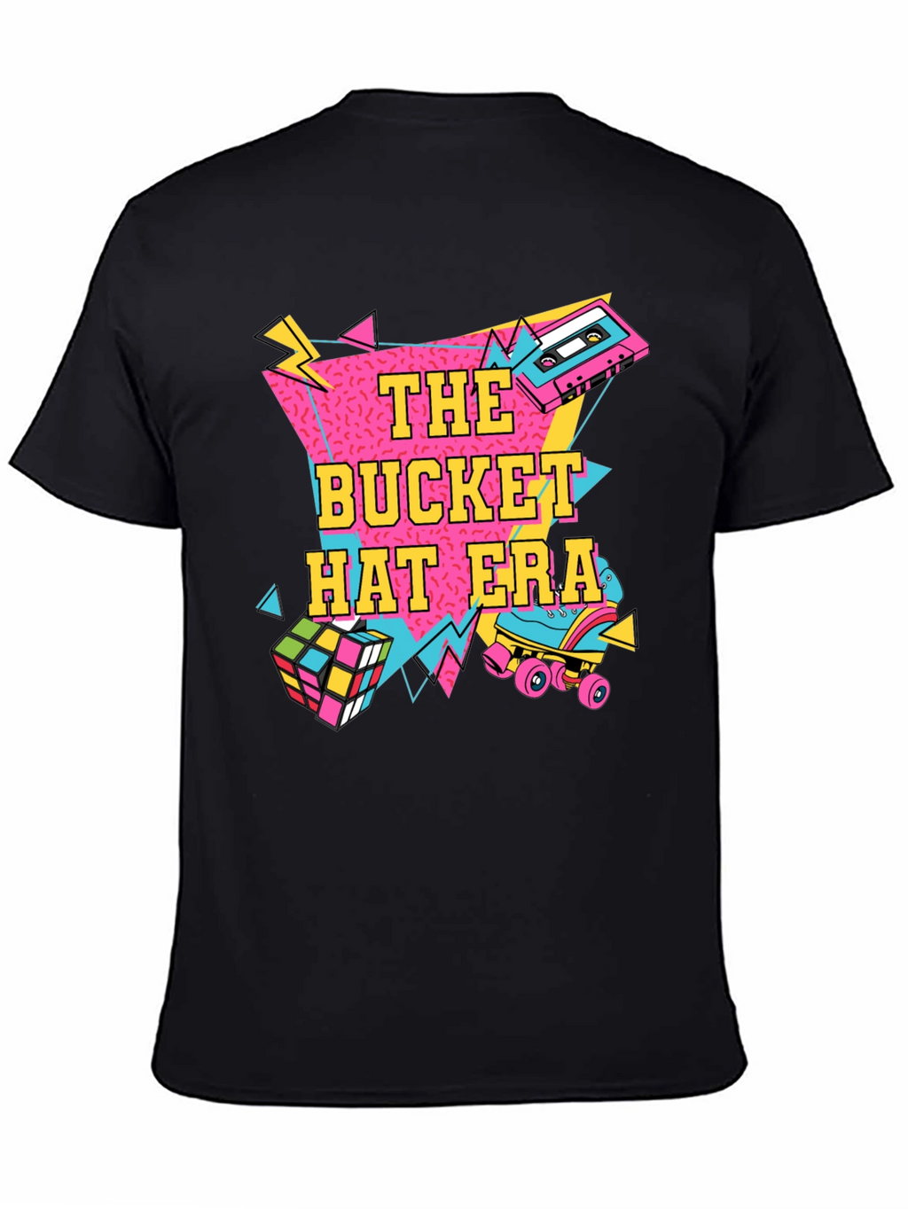 Retro 80s The Bucket Hat Era Graphic Tee