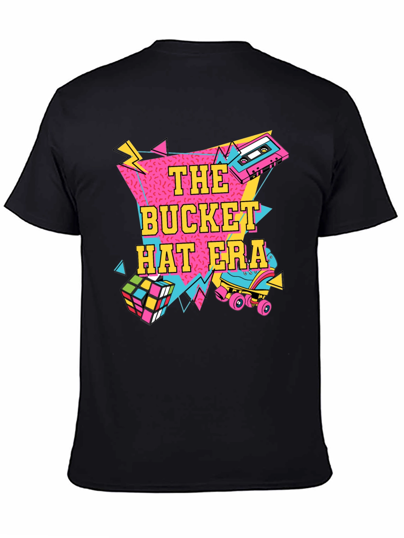 Retro 80s The Bucket Hat Era Graphic Tee