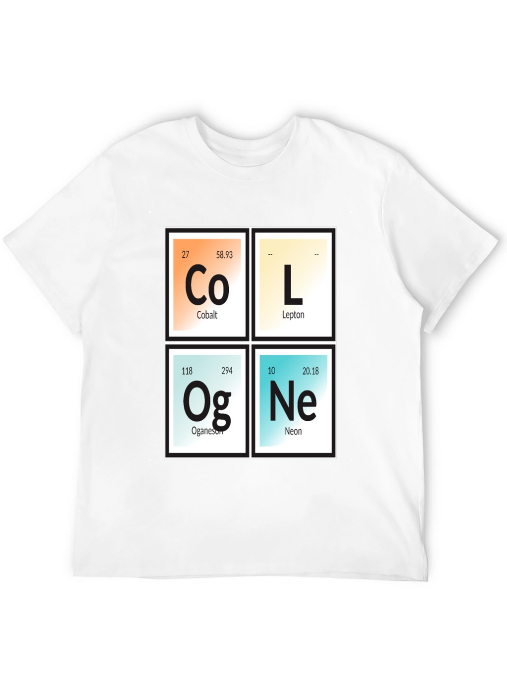 Cool Periodic Table Elements T-Shirt - Science Tee