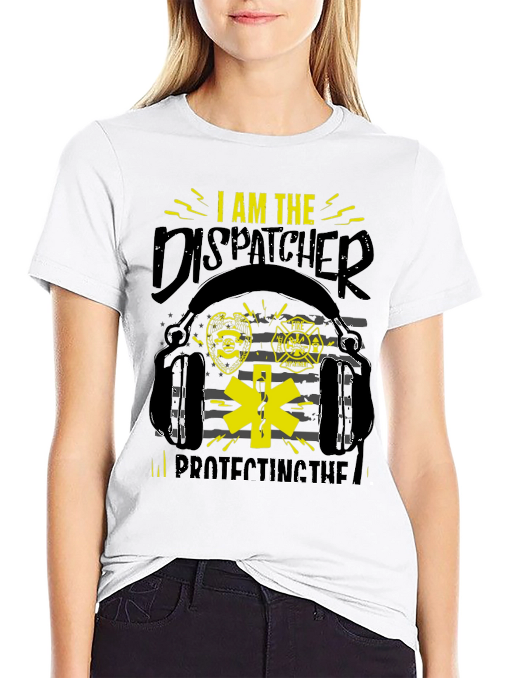Dispatcher T-Shirt: Protecting the Line