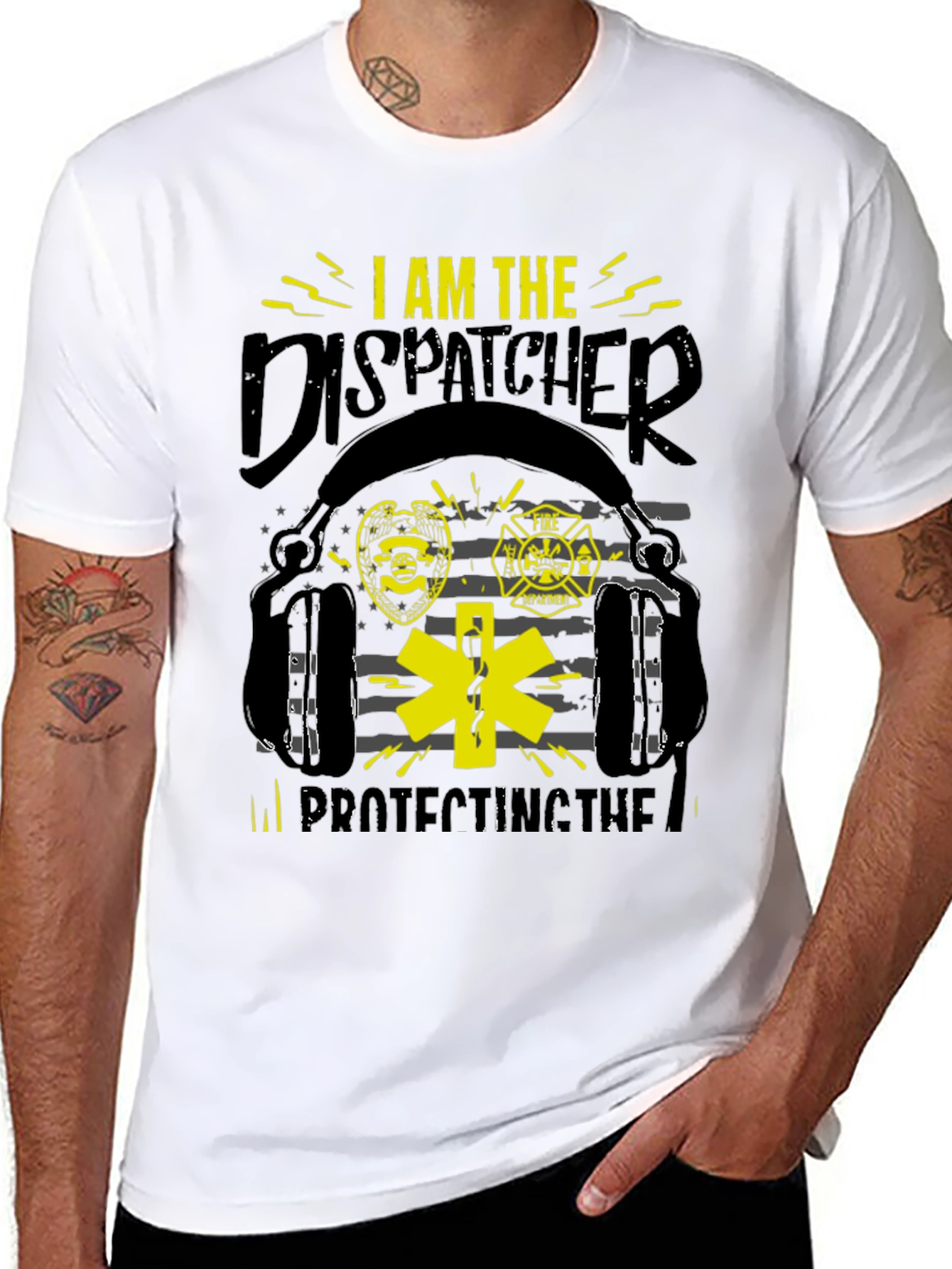 Dispatcher T-Shirt: Protecting the Line