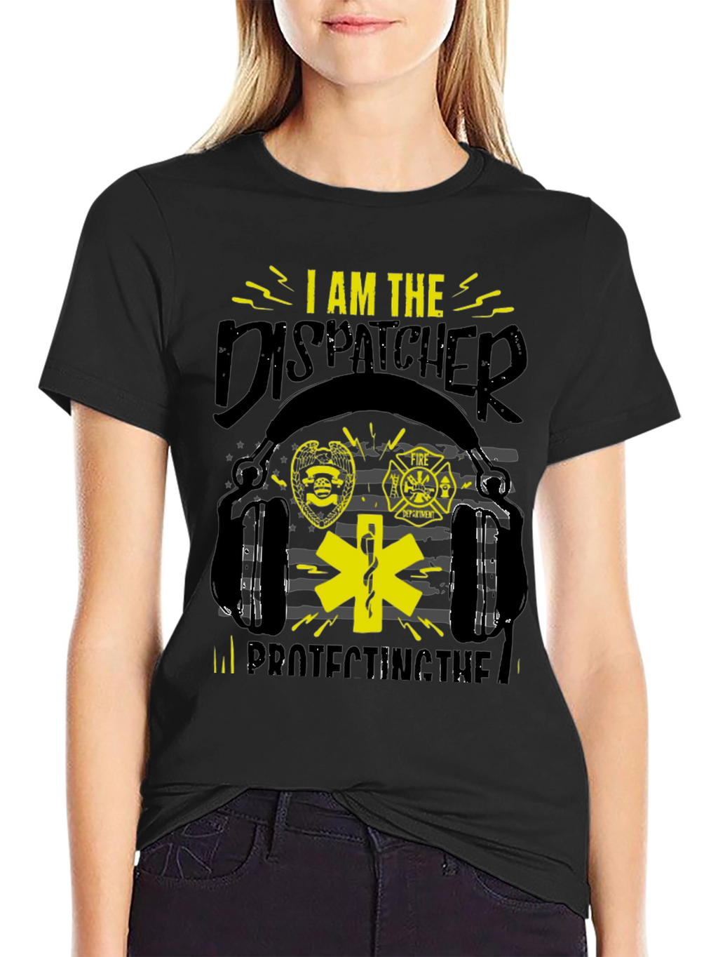 Dispatcher T-Shirt: Protecting the Line