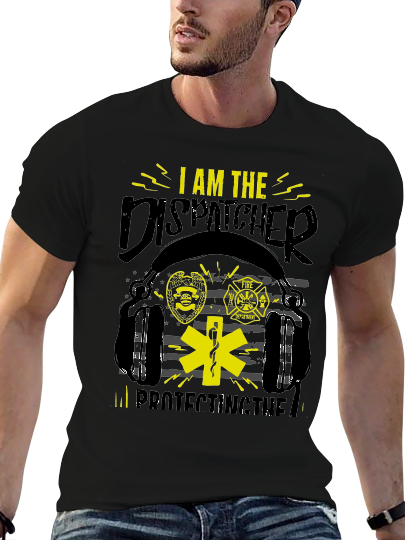 Dispatcher T-Shirt: Protecting the Line