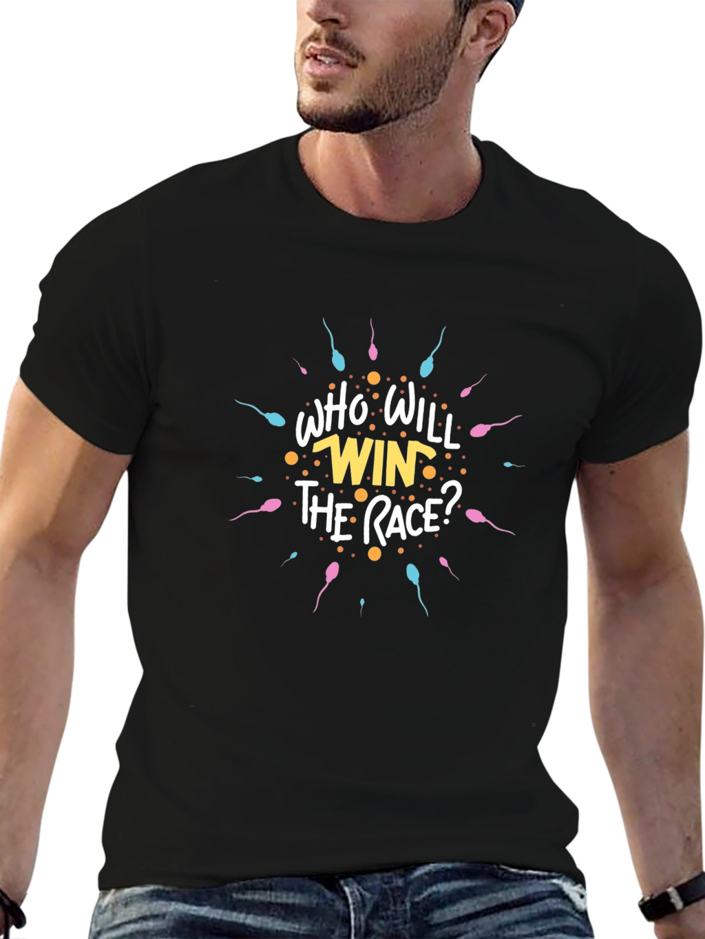 Who Will Win The Race? Funny Unisex T-Shirt