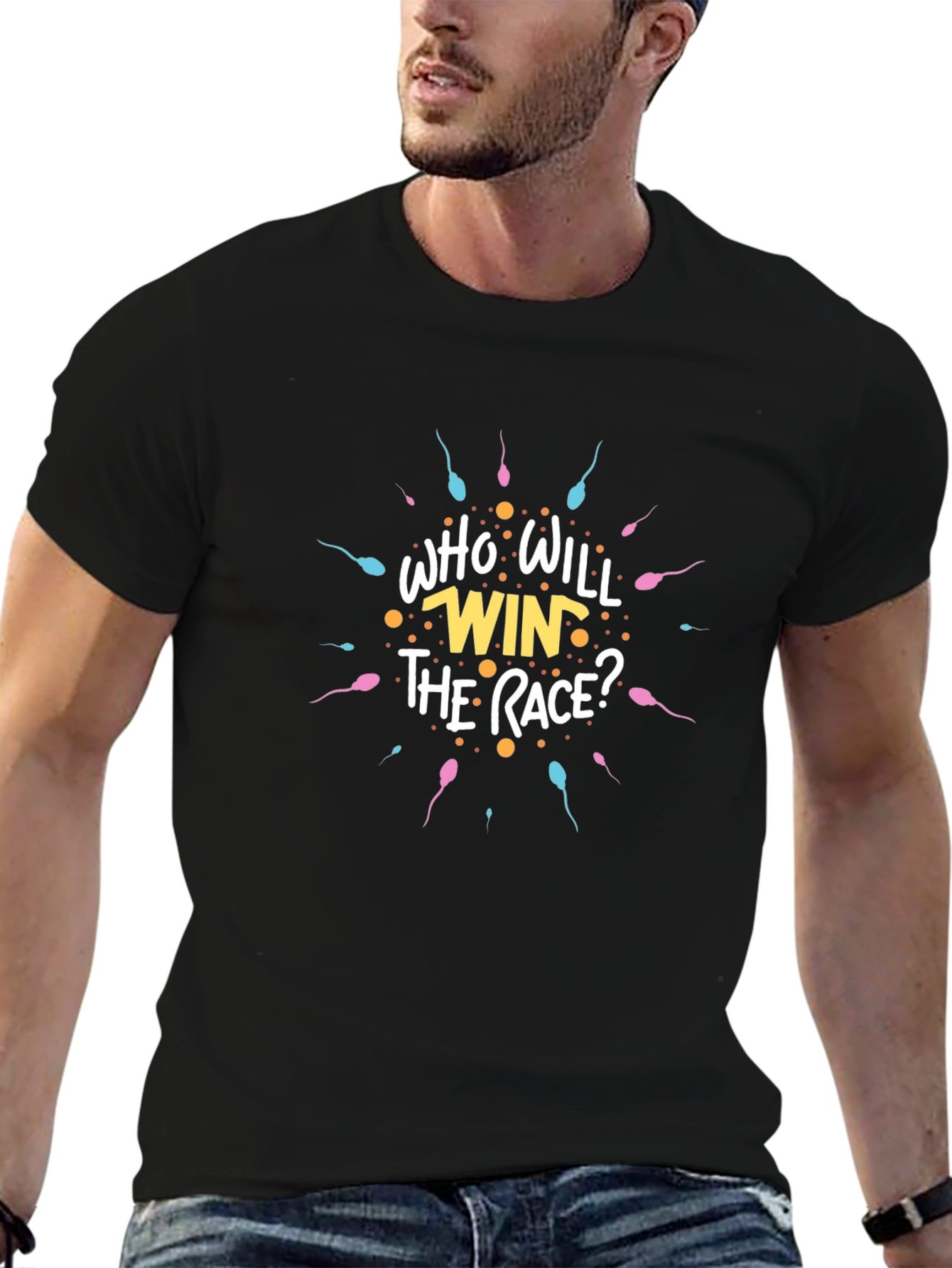 Who Will Win The Race? Funny Unisex T-Shirt