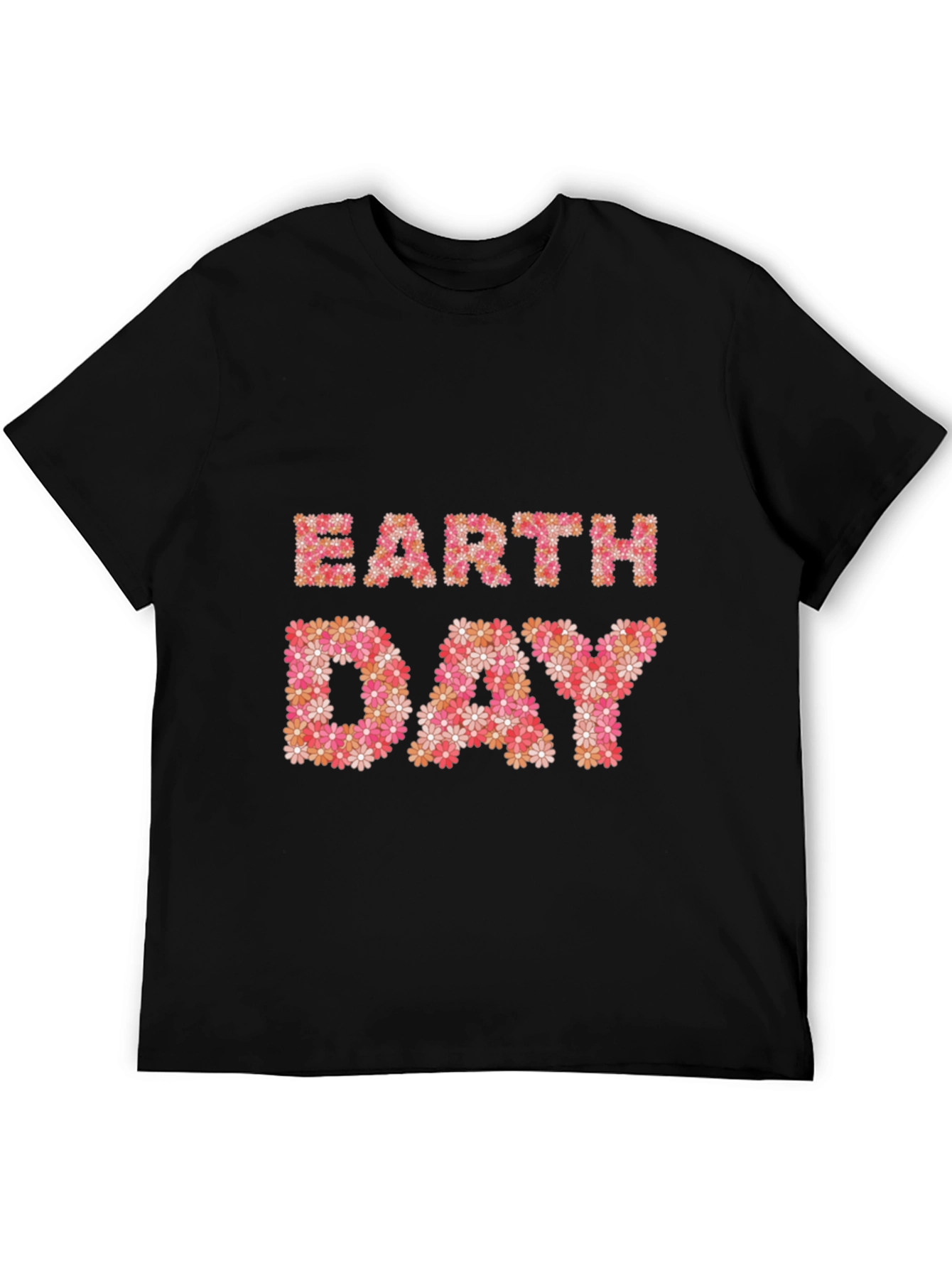 Earth Day Floral Graphic T-Shirt