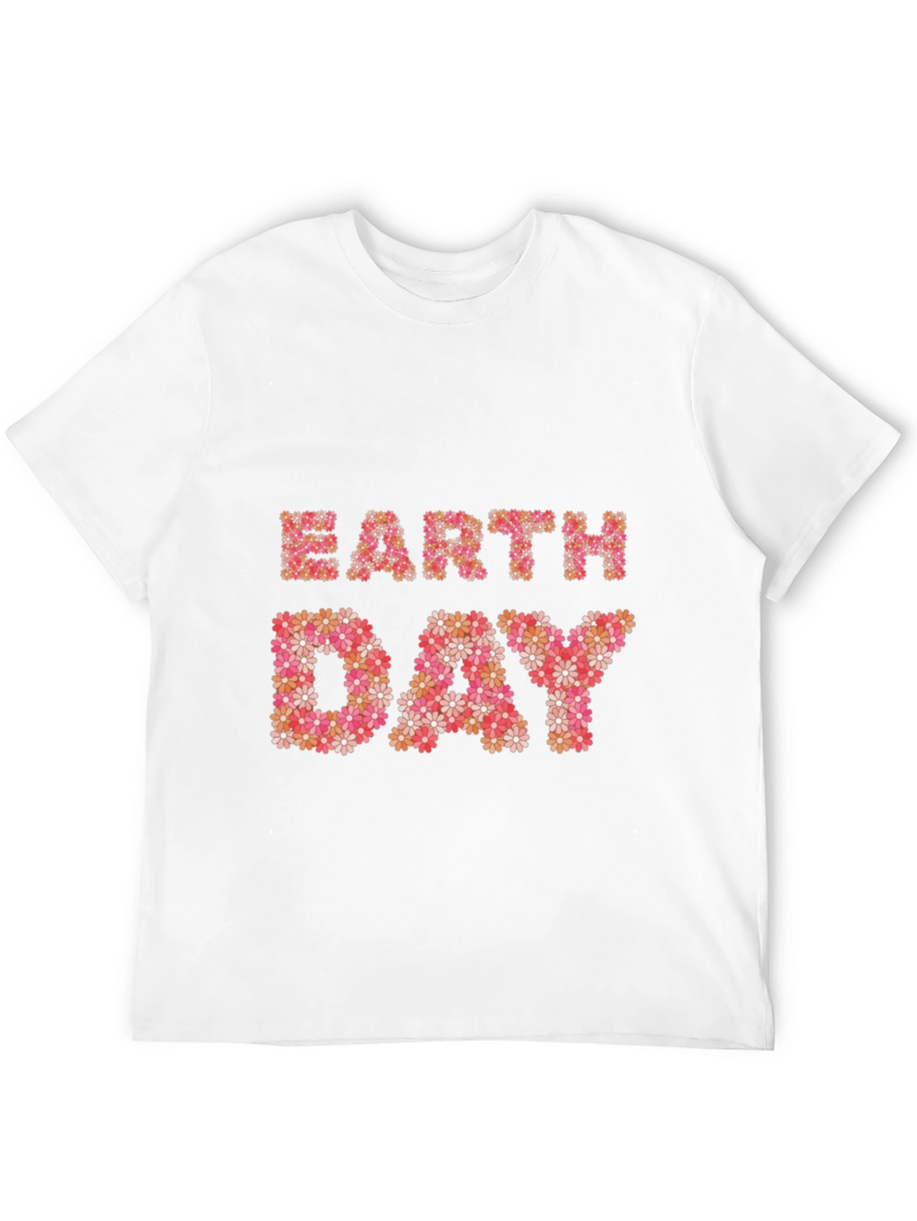Earth Day Floral Graphic T-Shirt