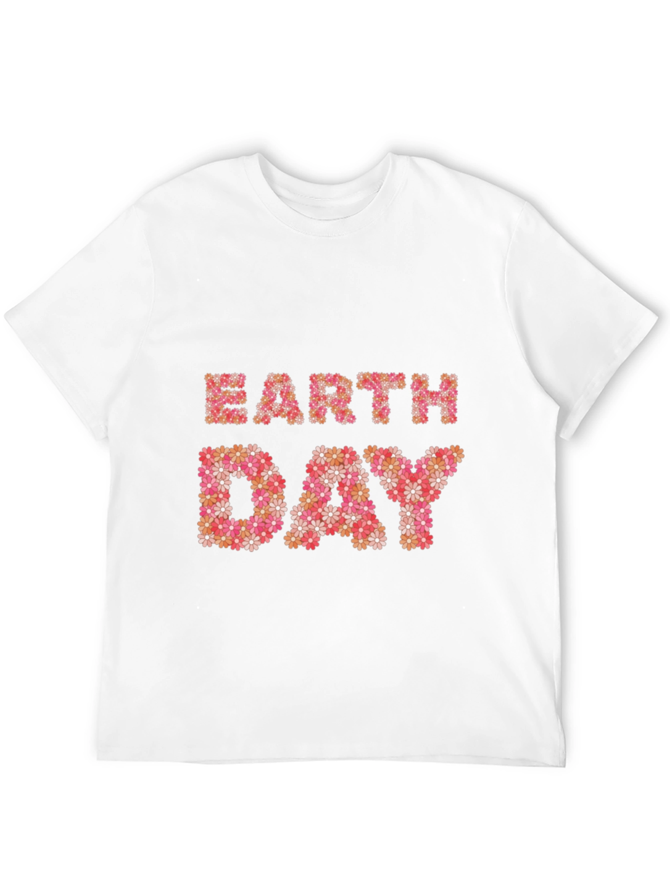 Earth Day Floral Graphic T-Shirt