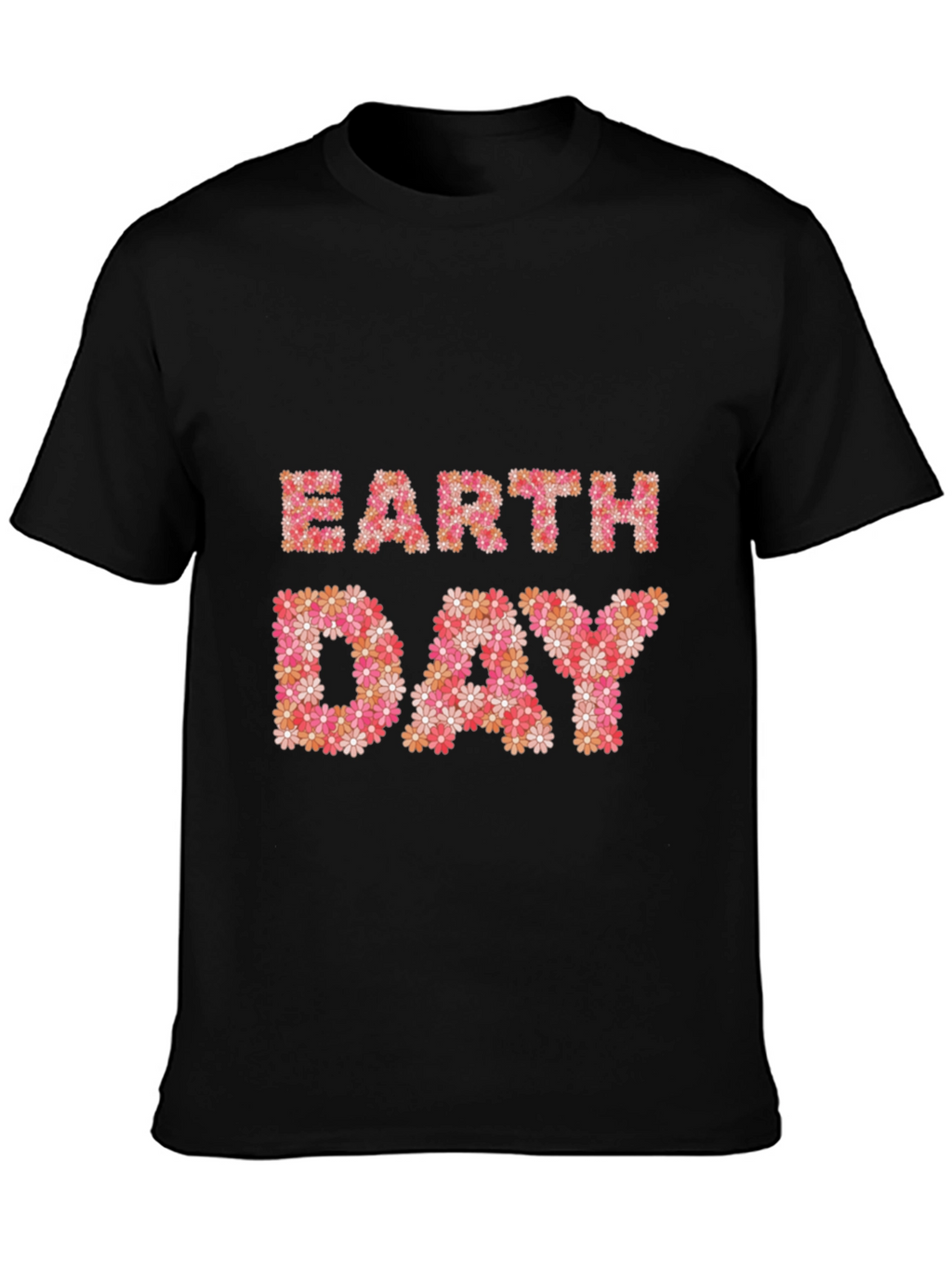 Earth Day Floral Graphic T-Shirt