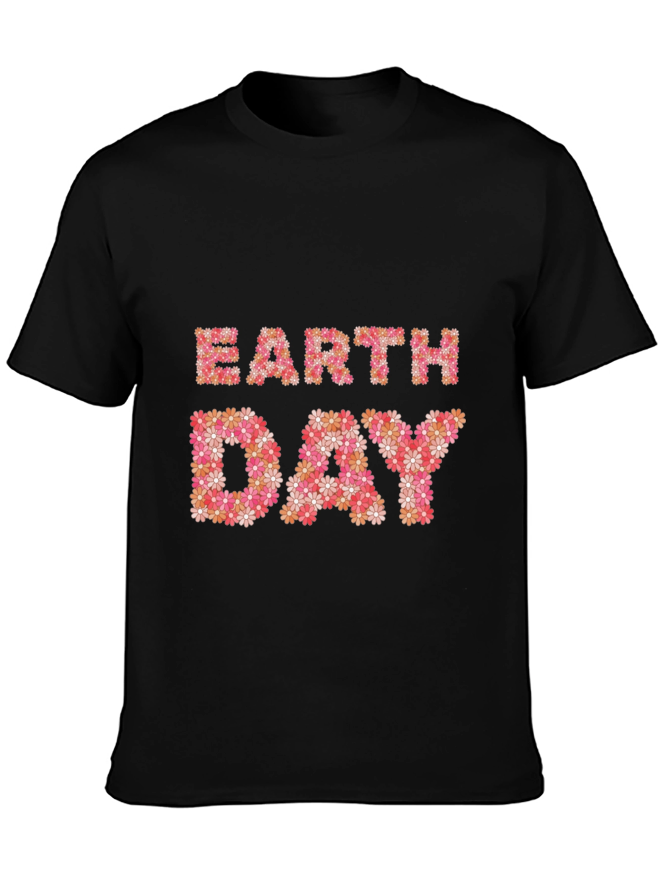 Earth Day Floral Graphic T-Shirt