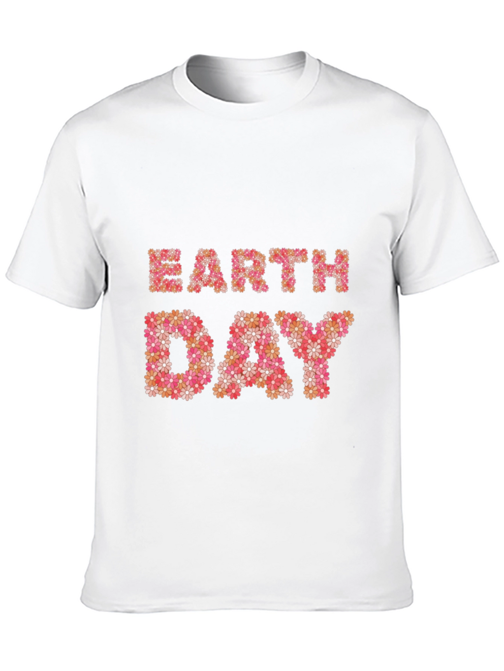Earth Day Floral Graphic T-Shirt