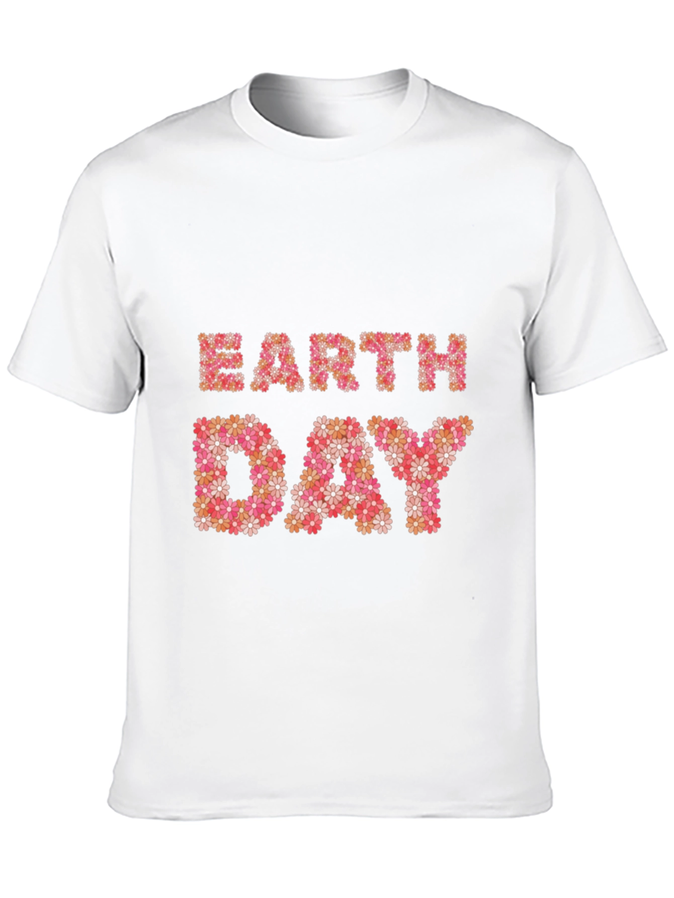 Earth Day Floral Graphic T-Shirt
