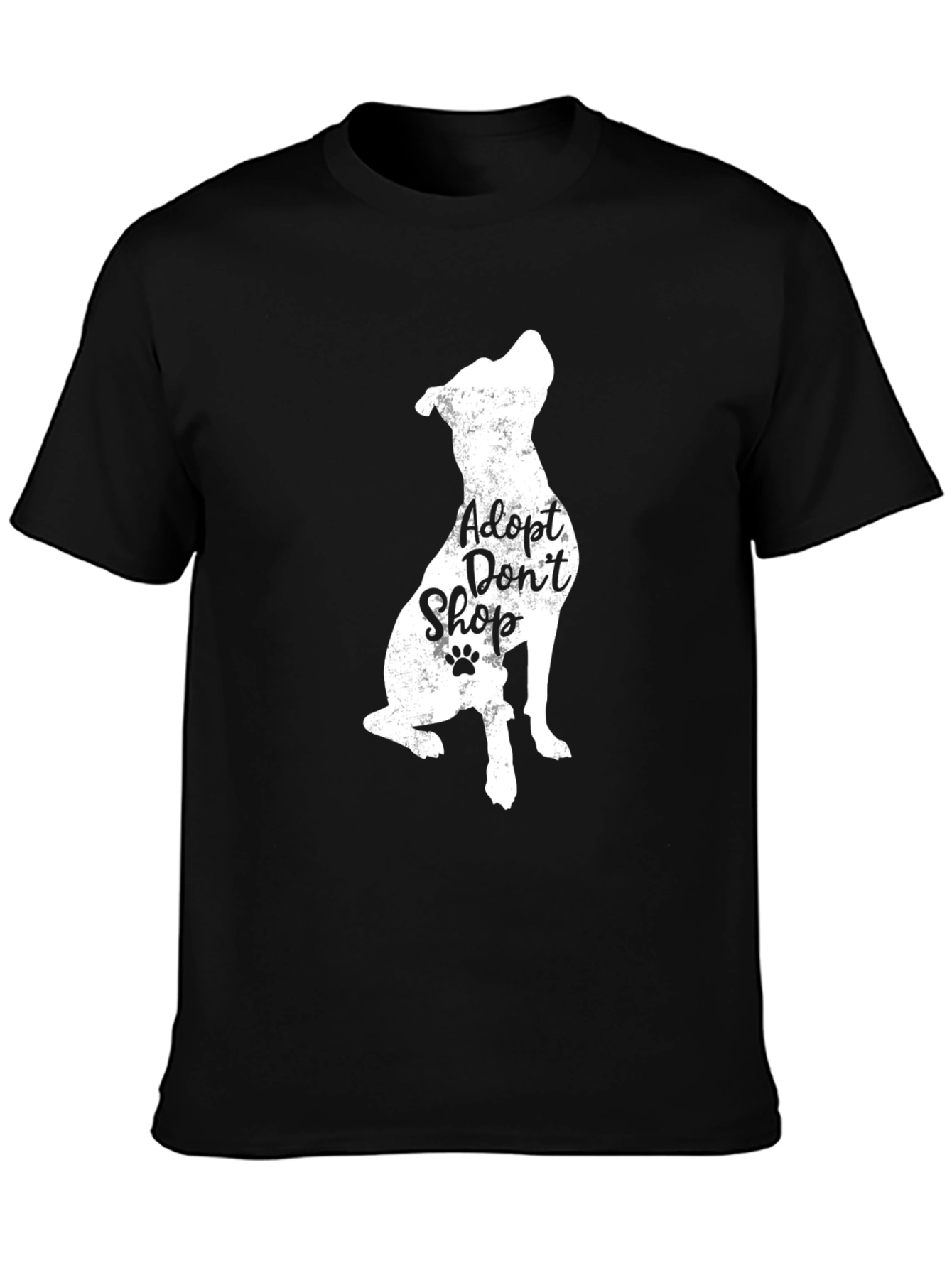 Adopt Dont Shop T-Shirt - Dog Lover Tee
