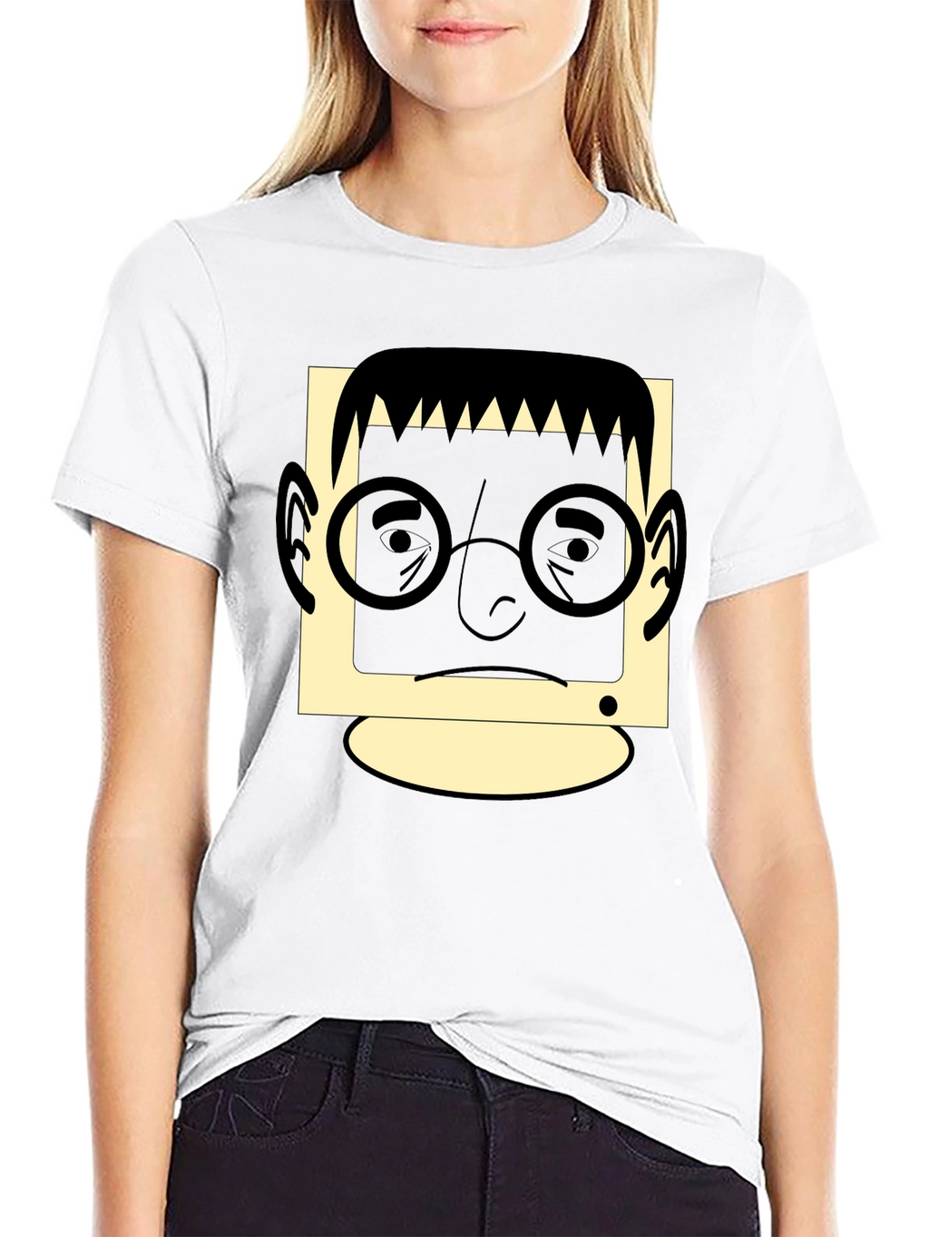 Retro Geek T-Shirt - Black