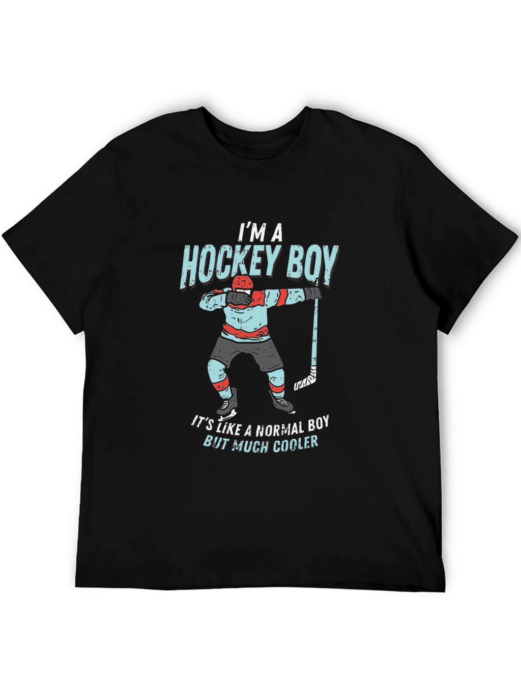 Im A Hockey Boy Graphic Tee