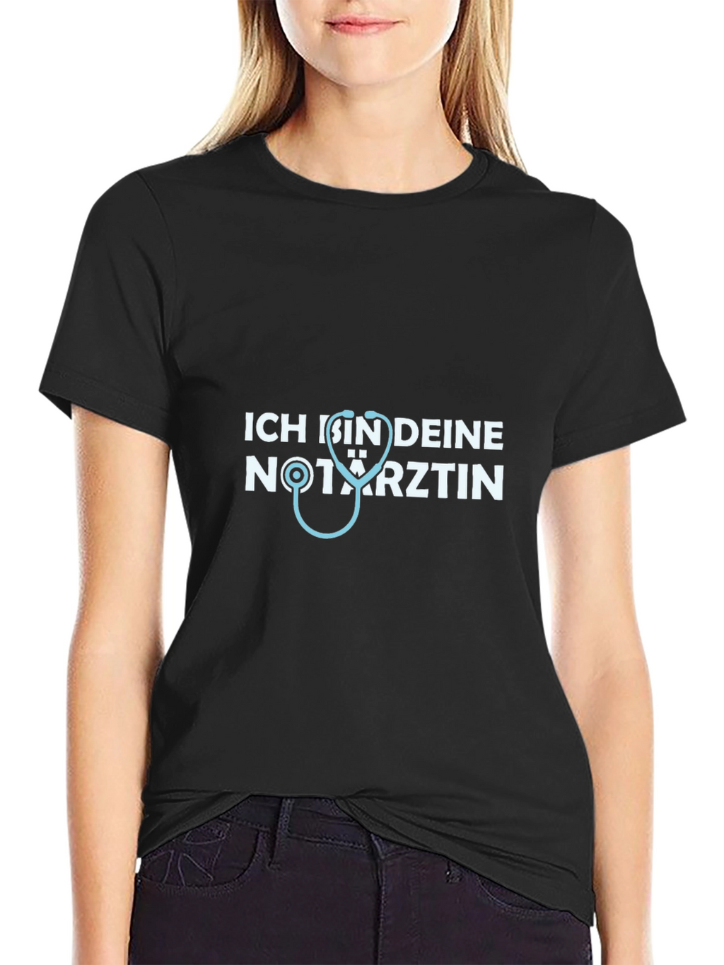 Ich Bin Deine Notärztin T-Shirt Emergency Doctor Tee