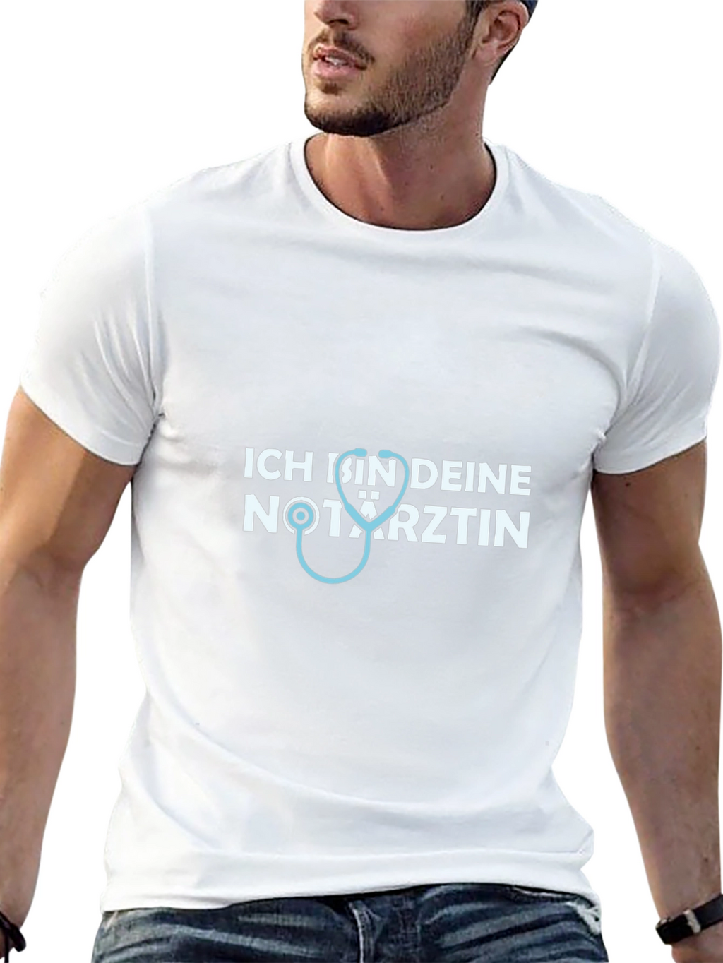Ich Bin Deine Notärztin T-Shirt Emergency Doctor Tee