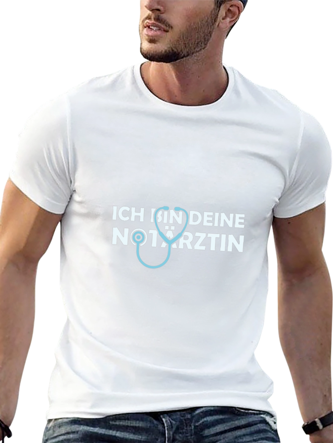 Ich Bin Deine Notärztin T-Shirt Emergency Doctor Tee