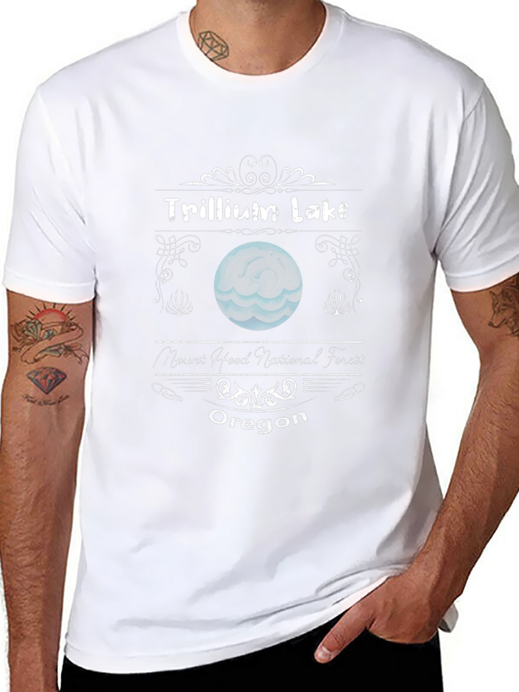 Trillium Lake Oregon Tee